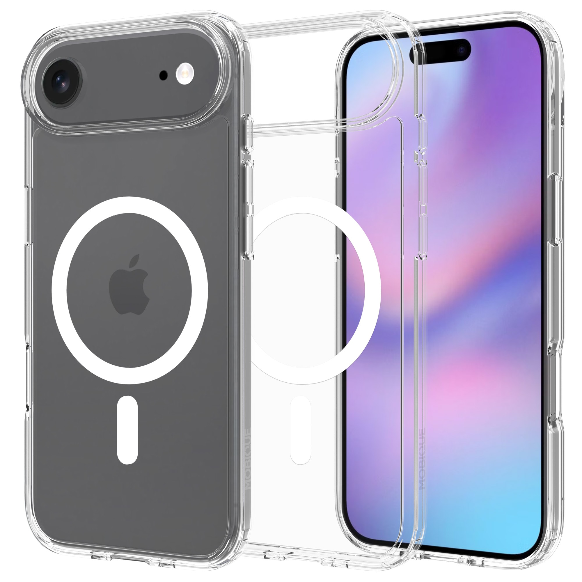 iPhone 17 Air MagSafe Hybrid-deksel, Gjennomsiktig