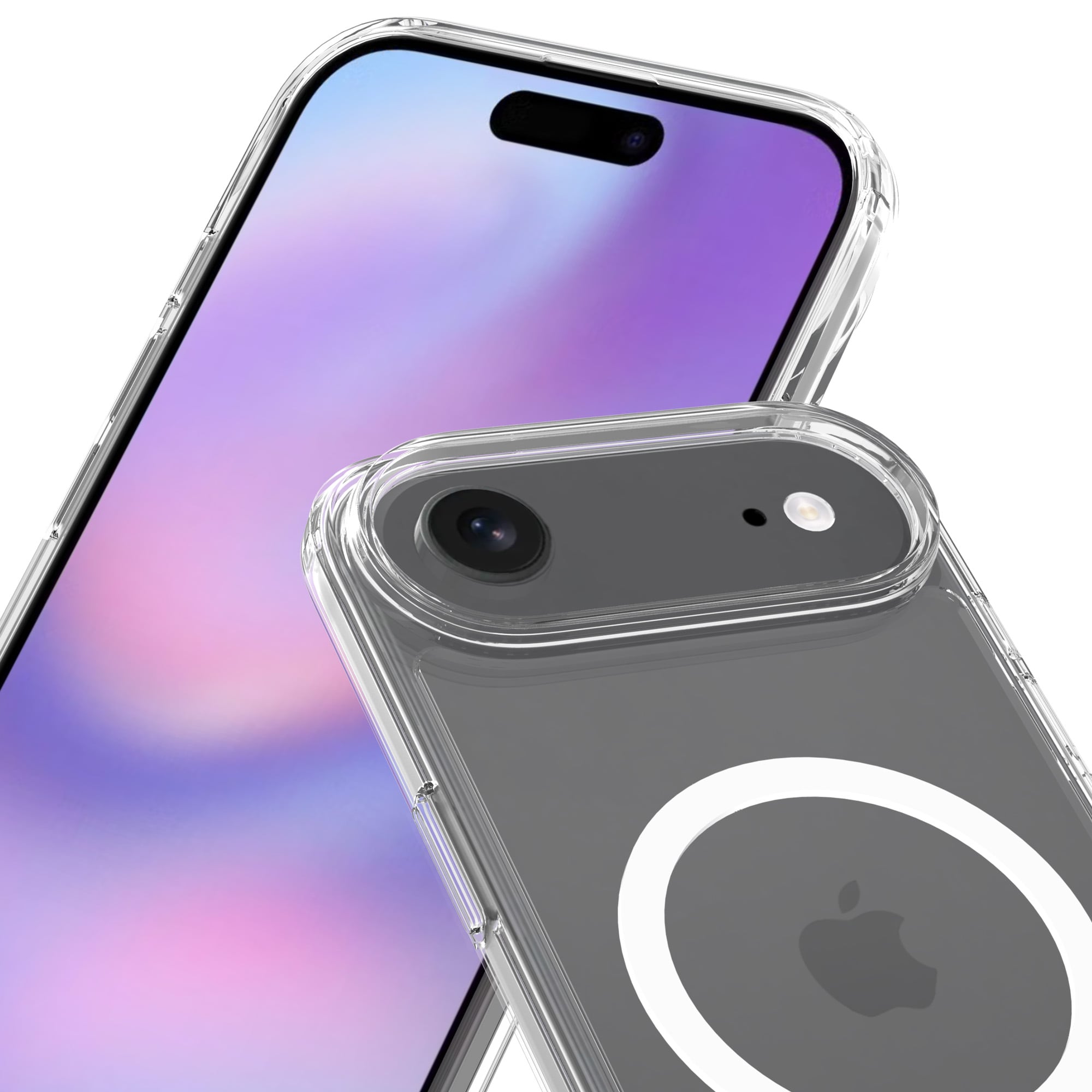 iPhone 17 Air MagSafe Hybrid-deksel, Gjennomsiktig