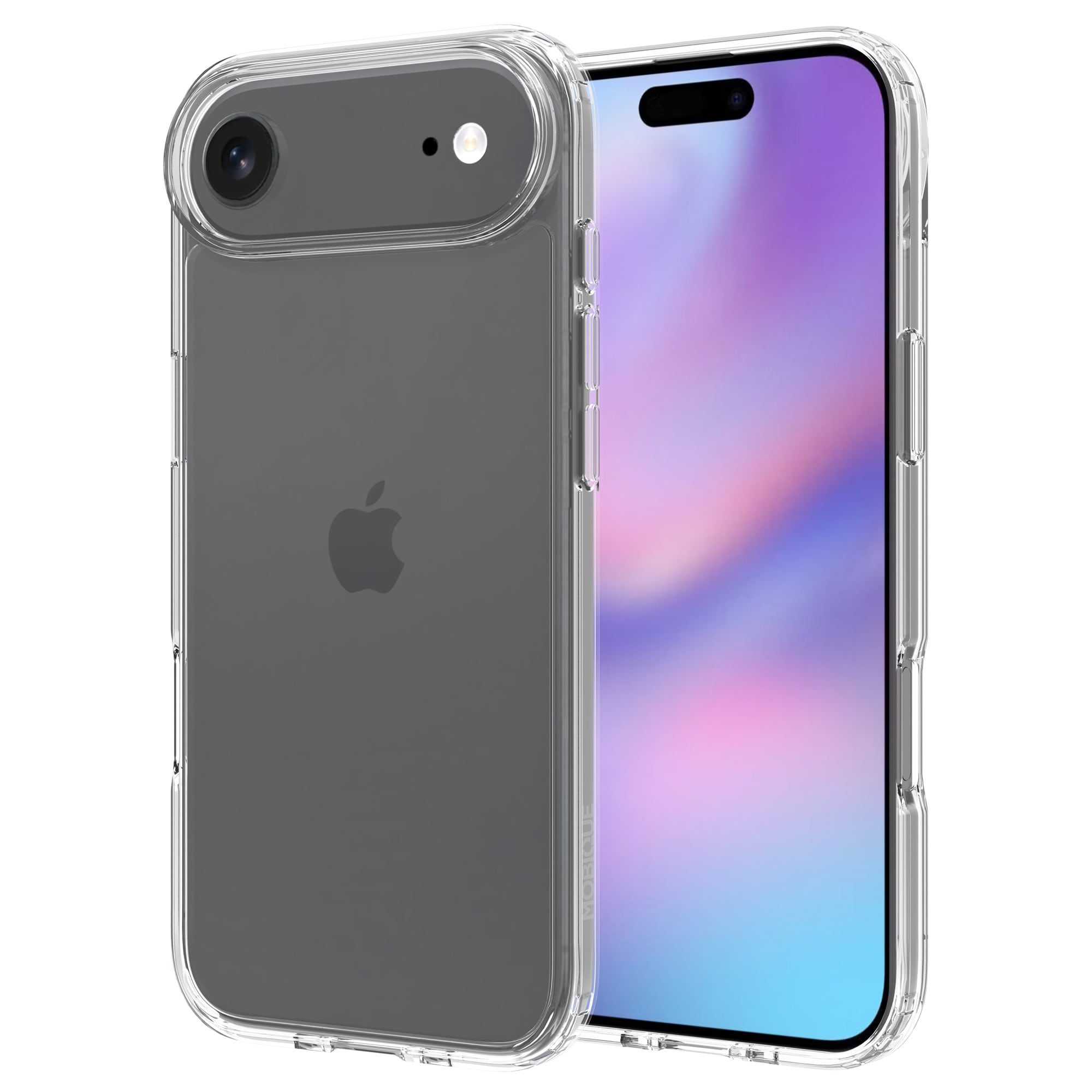 iPhone 17 Air Crystal Hybrid-deksel, Gjennomsiktig