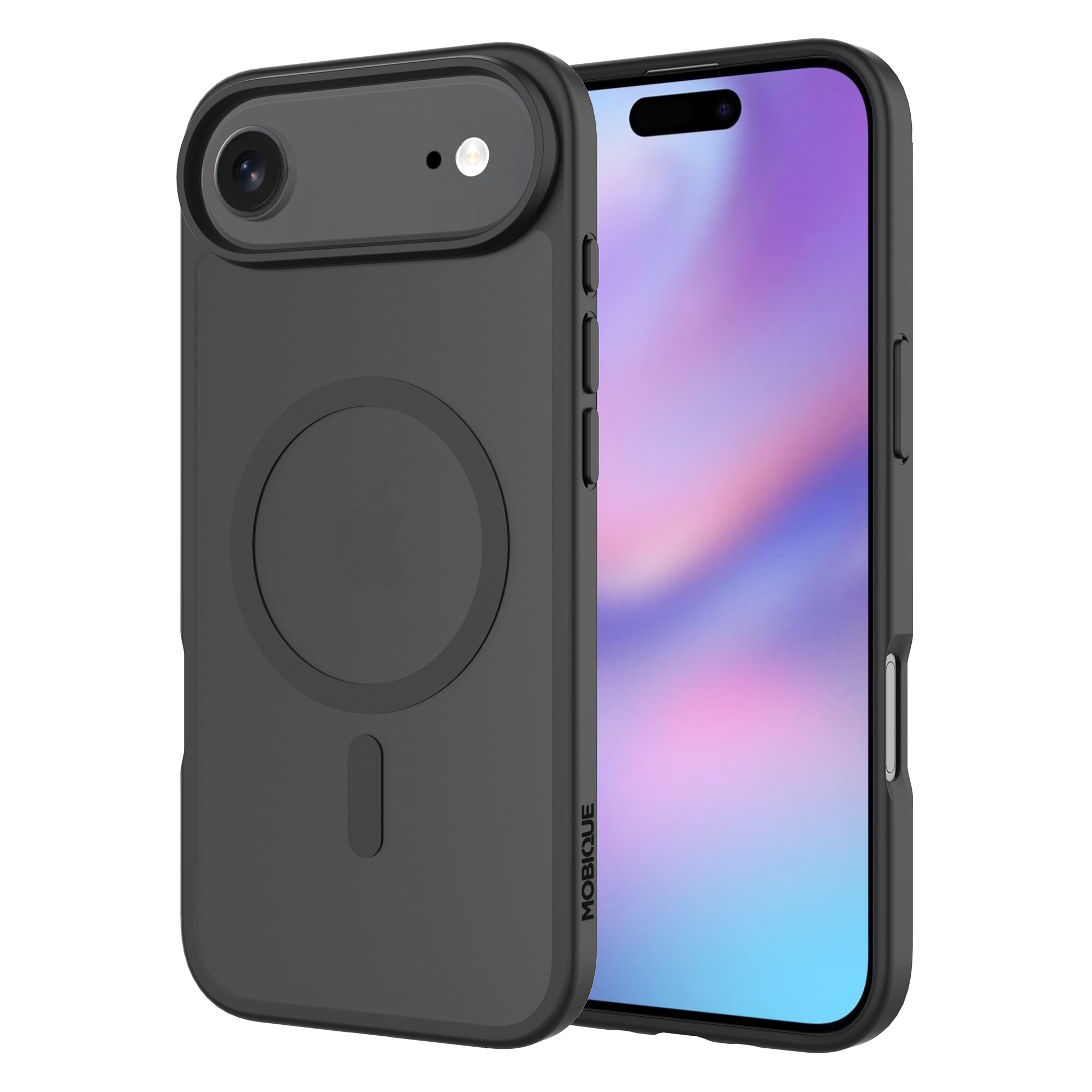 iPhone Air Hybrid-deksel Magnetisk, Frosted Black