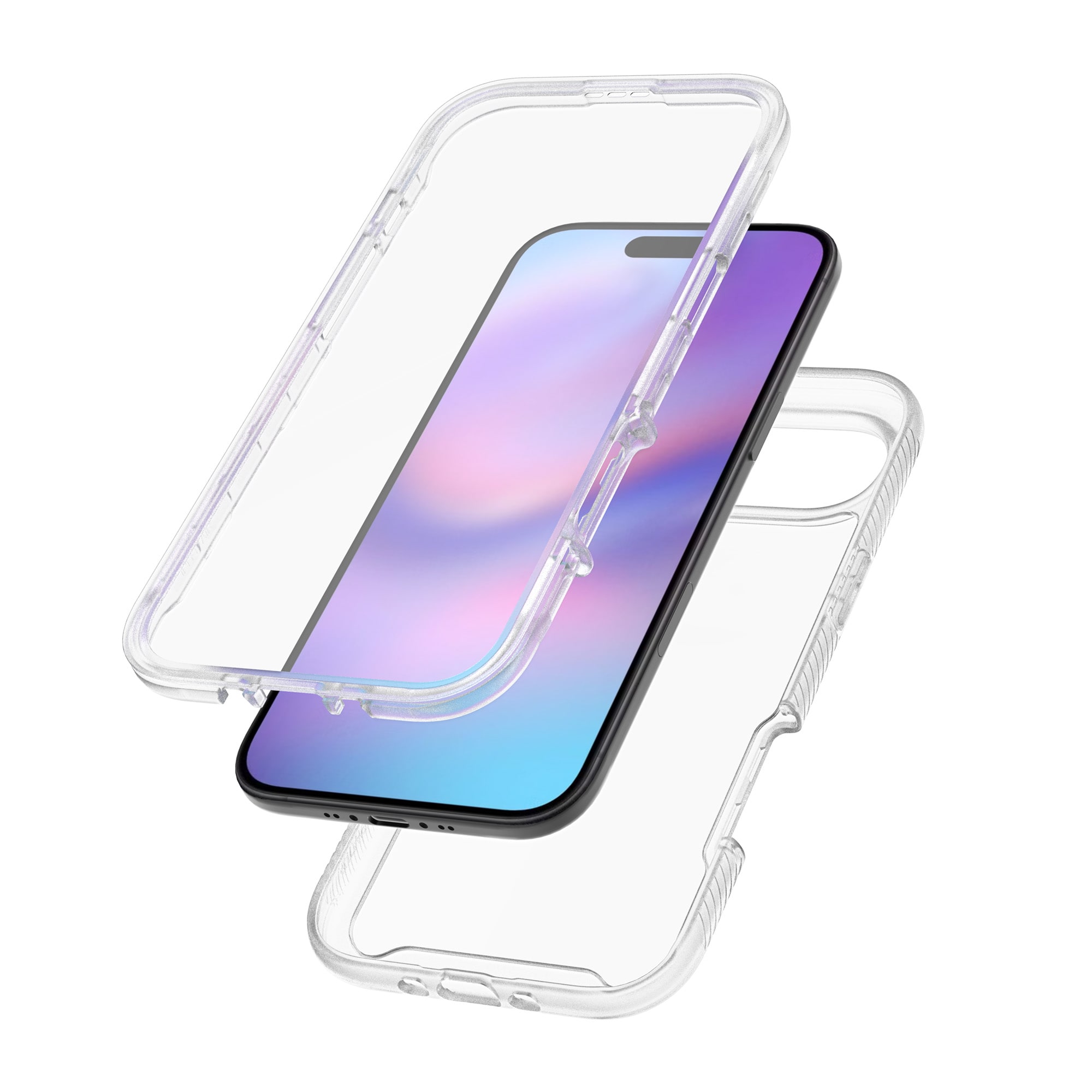 iPhone 17 Air Deksel Full Protection, Gjennomsiktig