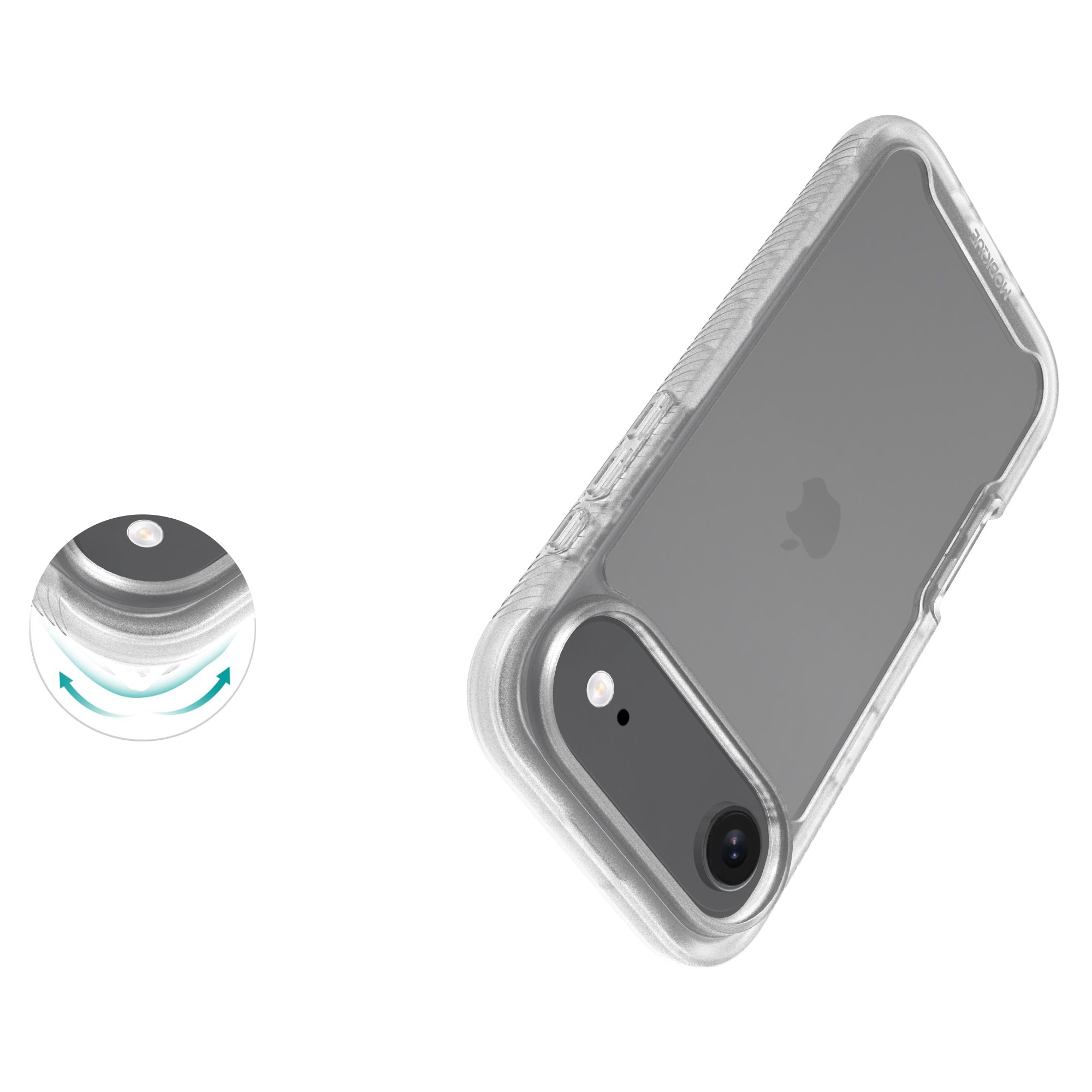 iPhone 17 Air Deksel Full Protection, Gjennomsiktig