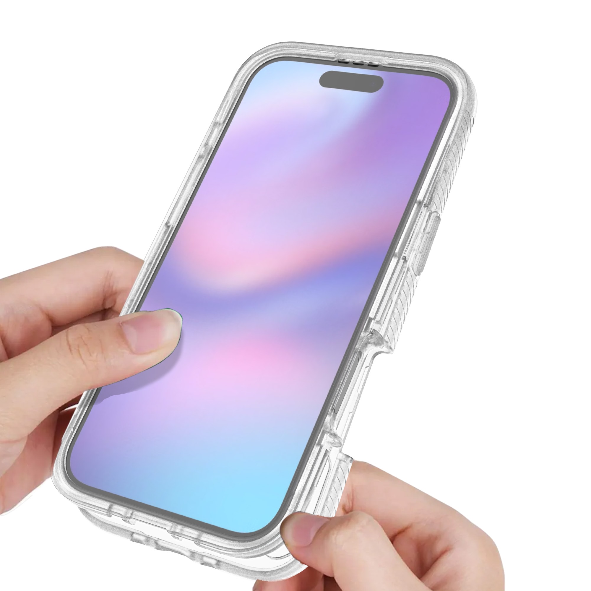 iPhone 17 Air Deksel Full Protection, Gjennomsiktig