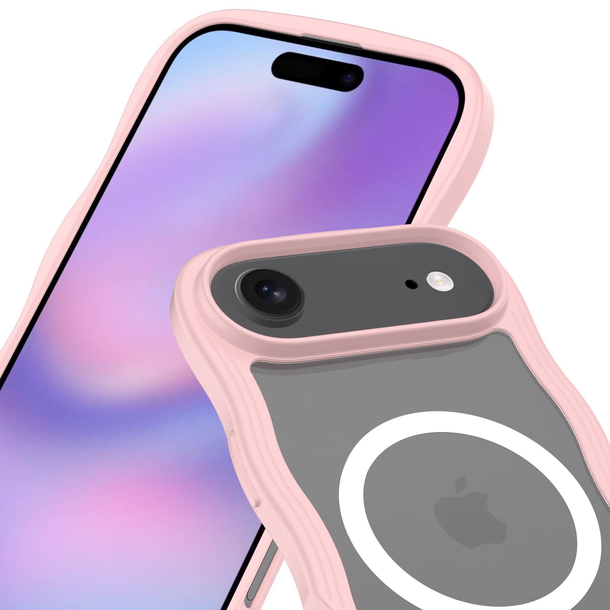 iPhone Air The Wave Magnetic Case, Rosa