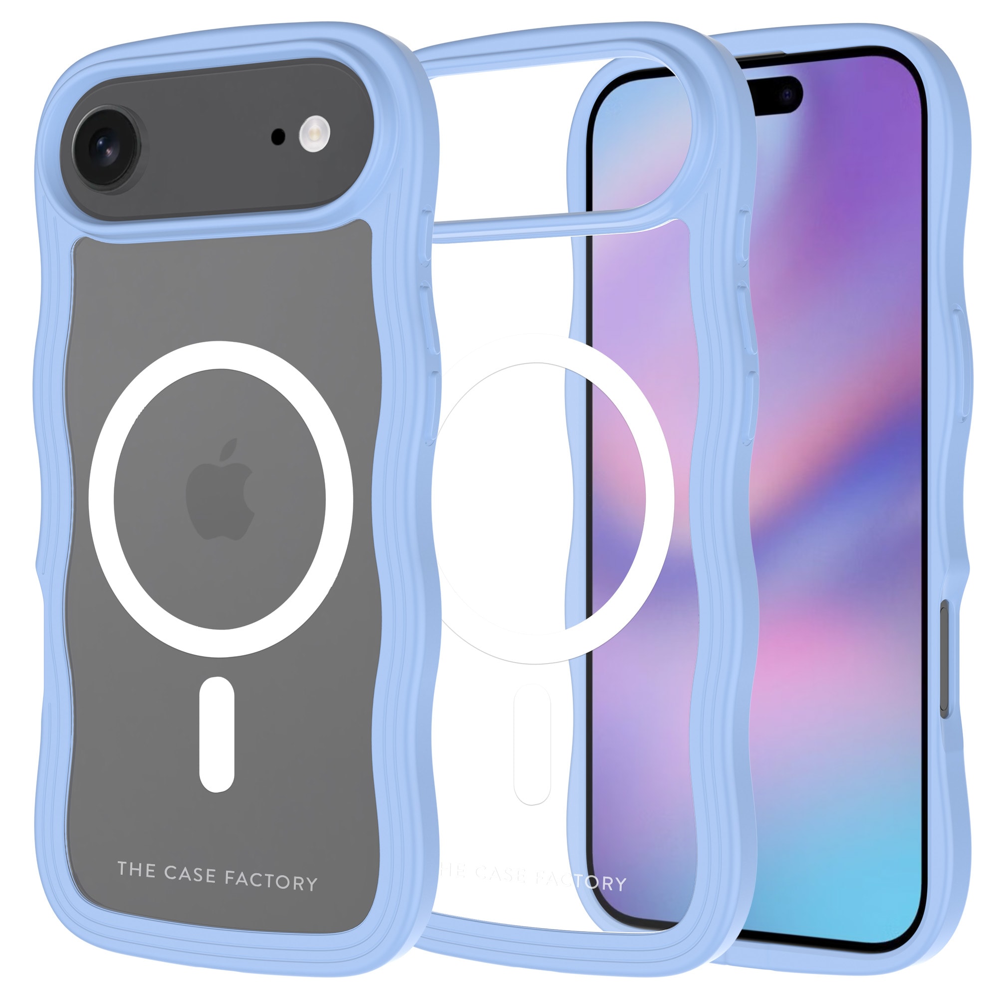 iPhone Air The Wave Magnetic Case, Blå