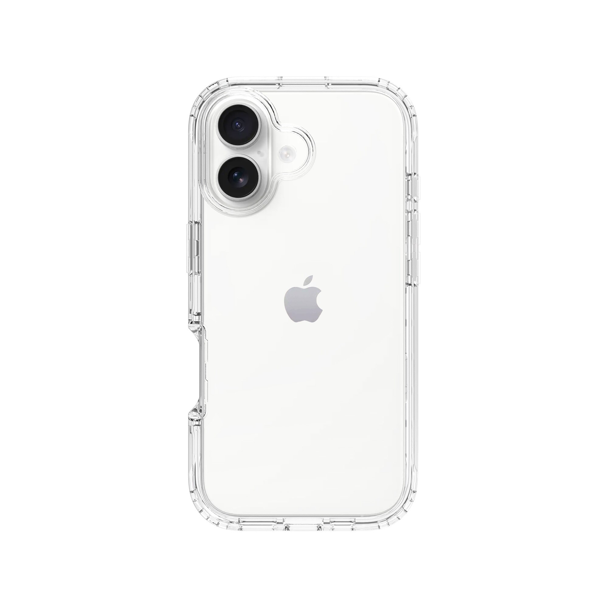iPhone 17 Mobildeksel med beskyttelsesramme, Gjennomsiktig