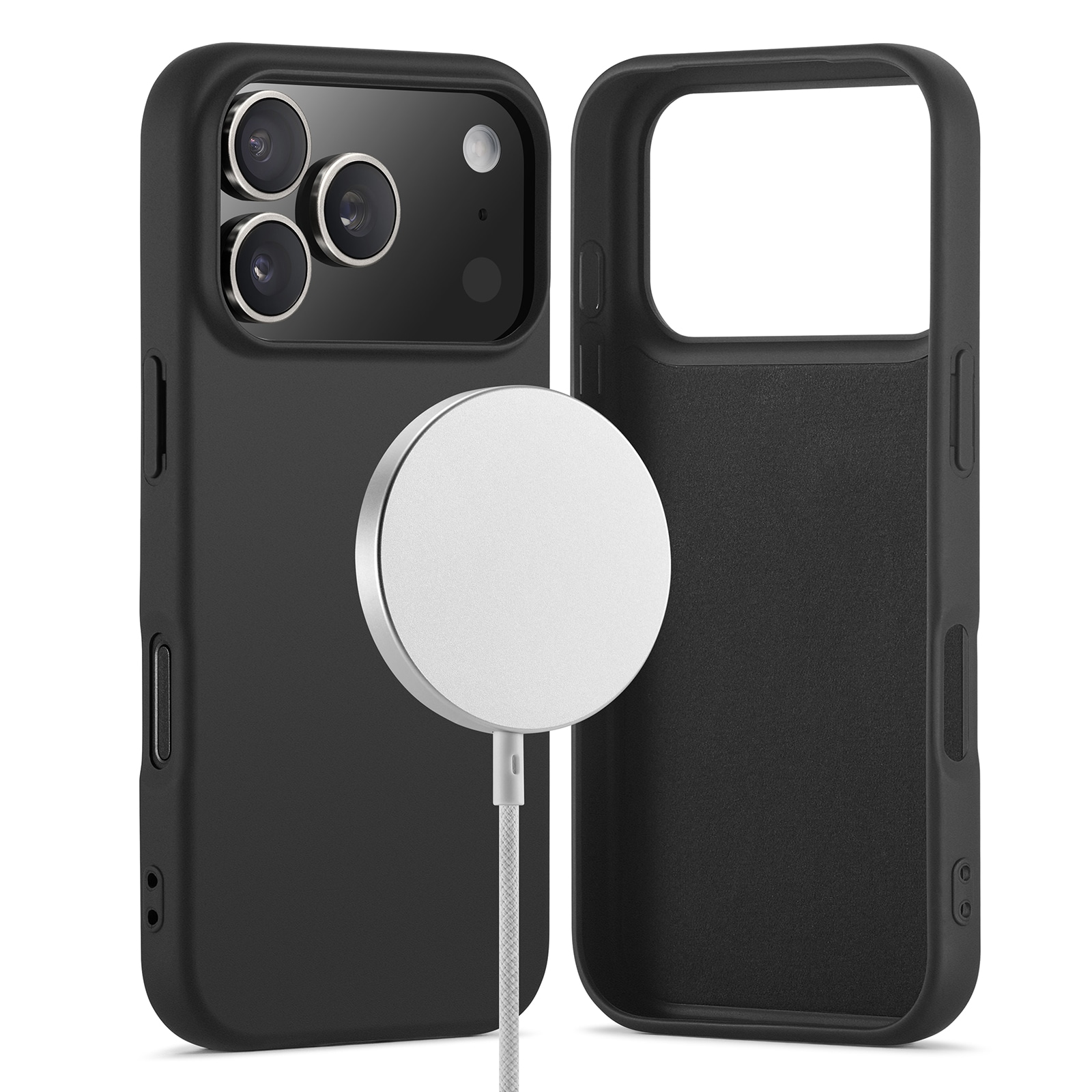 iPhone 17 Pro Max MagSafe Deksel, Svart