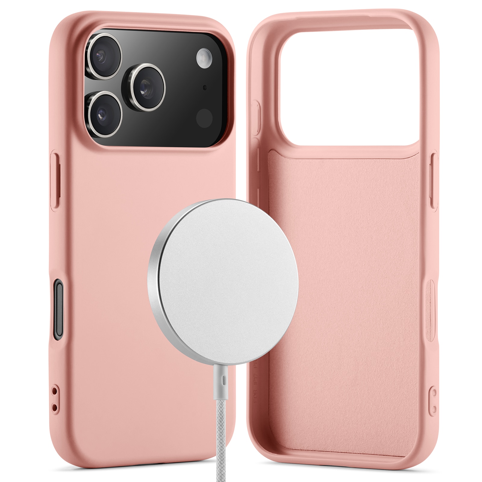 iPhone 17 Pro MagSafe Deksel, Rosa