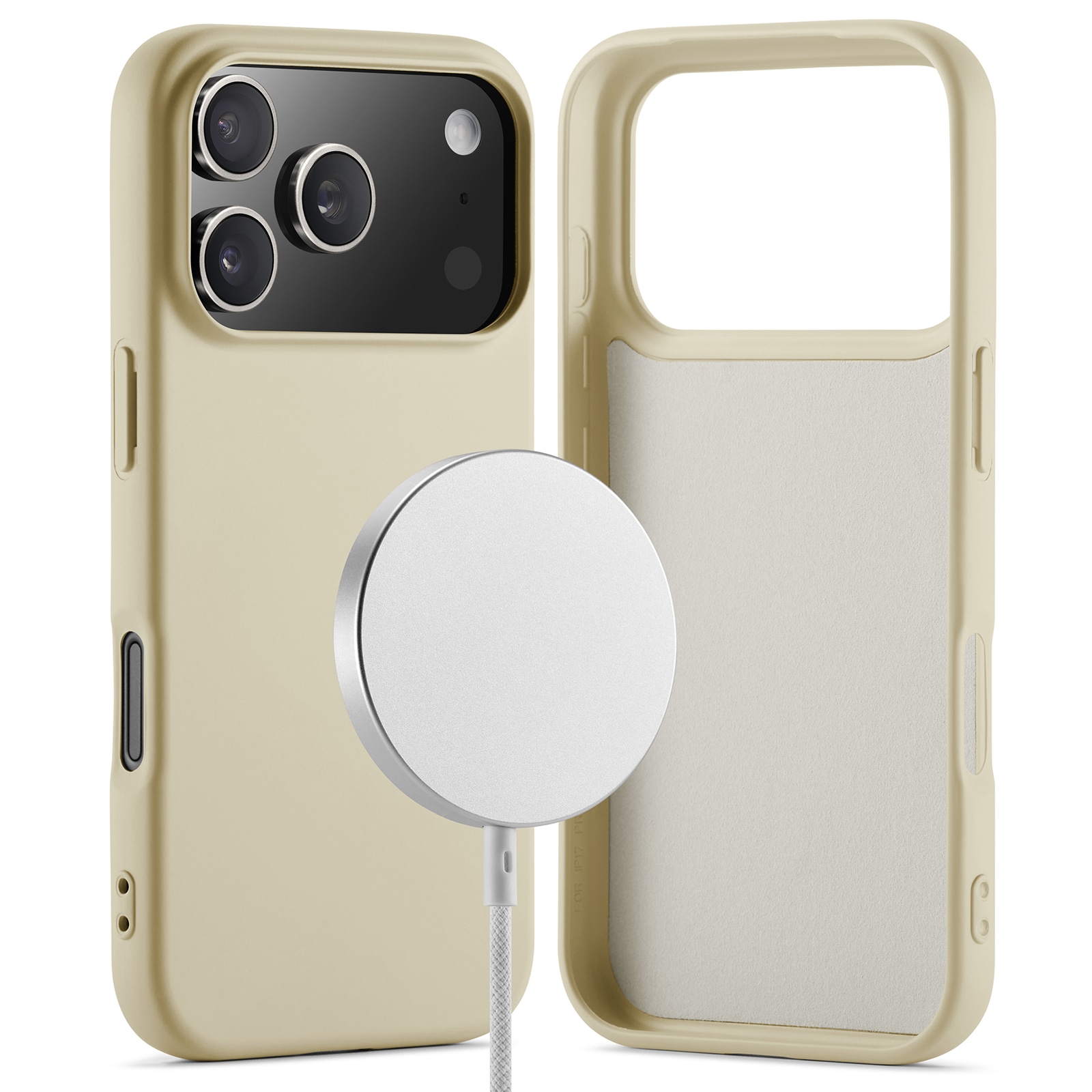iPhone 17 Pro MagSafe Deksel, Beige
