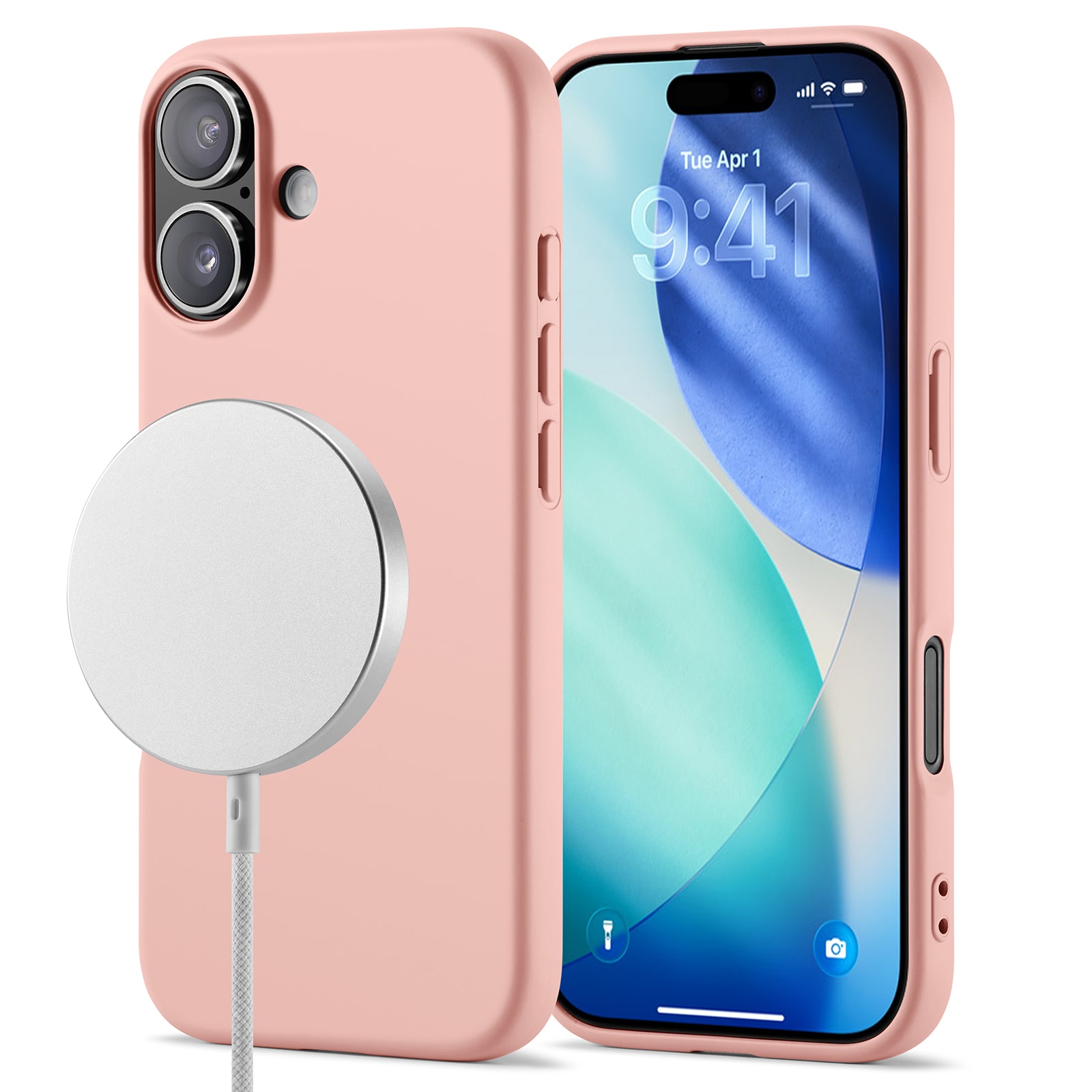 iPhone 17 MagSafe Deksel, Rosa