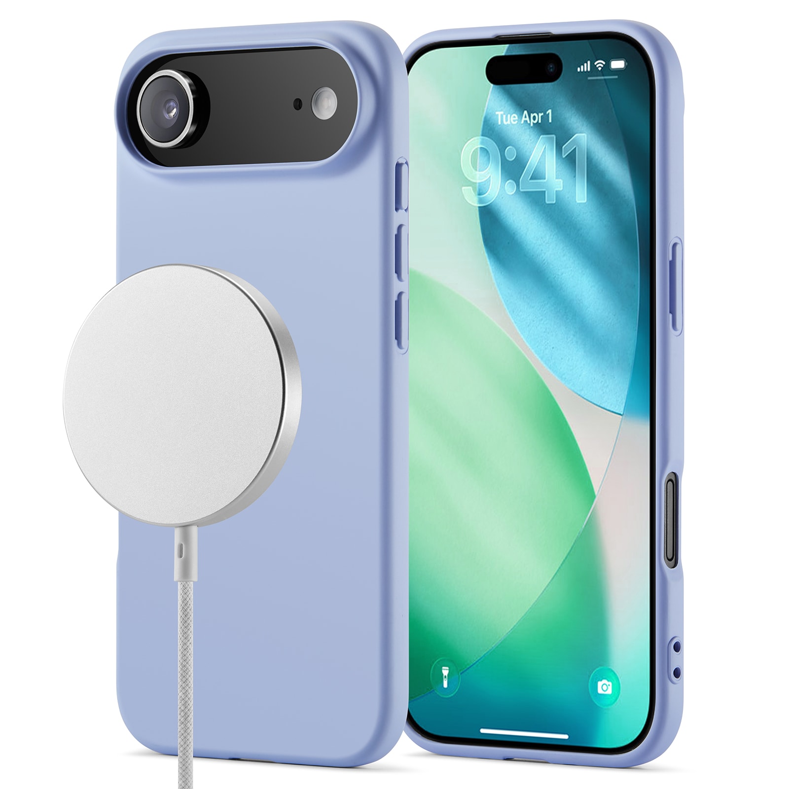iPhone 17 Air MagSafe Deksel, Lilla