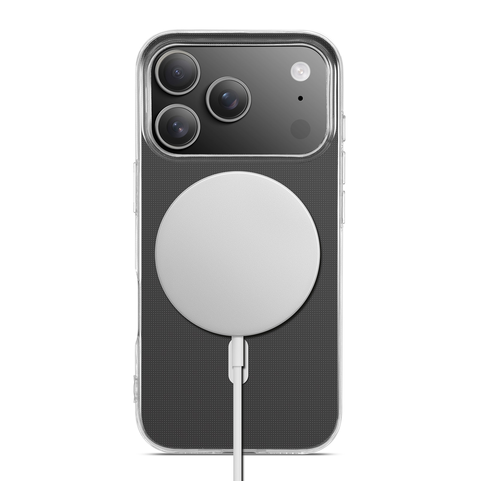 iPhone 17 Pro Max MagSafe-deksel i TPU, Gjennomsiktig