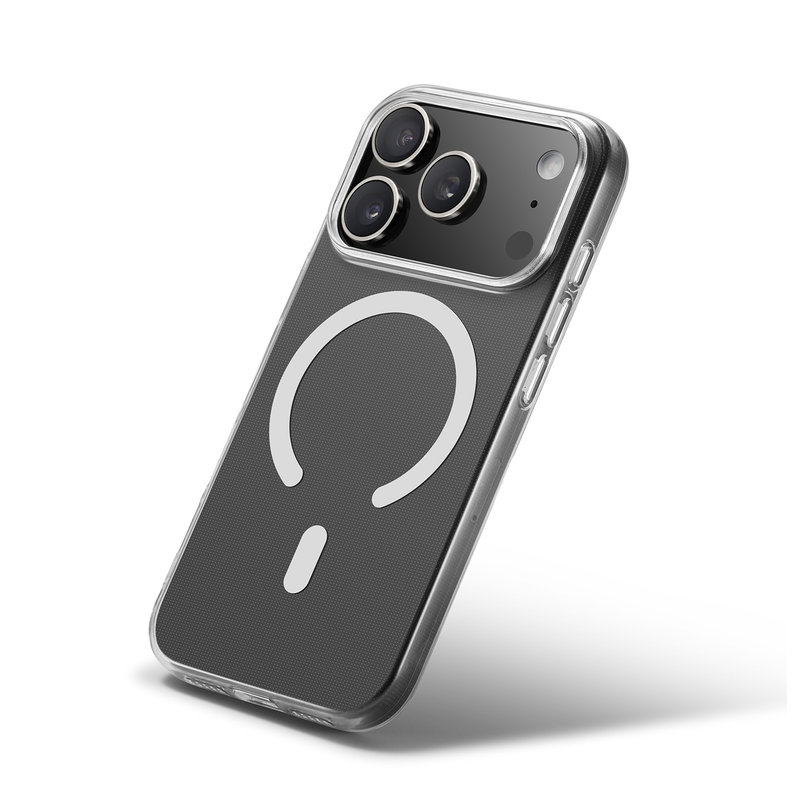 iPhone 17 Pro Max MagSafe-deksel i TPU, Gjennomsiktig