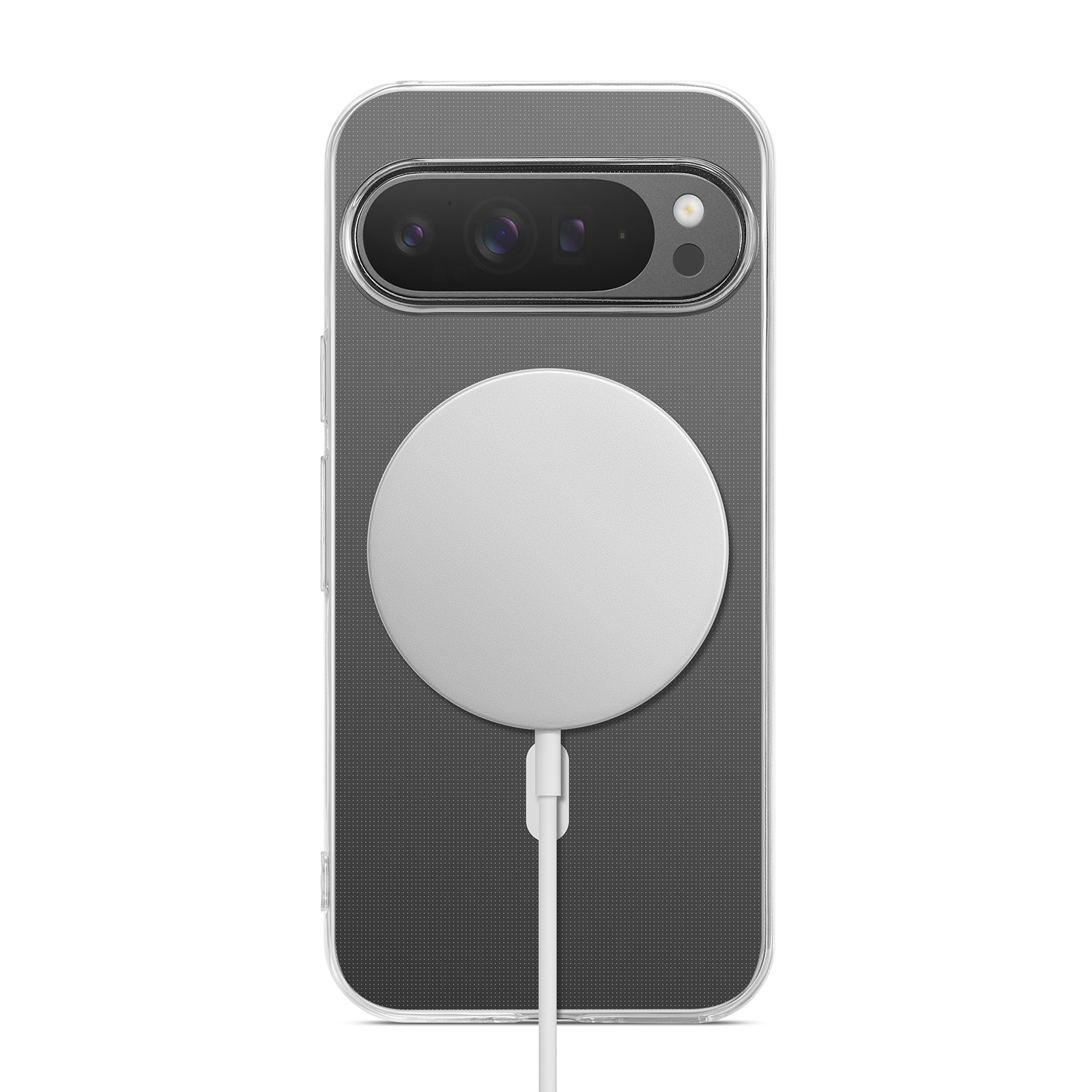 Google Pixel 10 Pro XL MagSafe-deksel i TPU, Gjennomsiktig