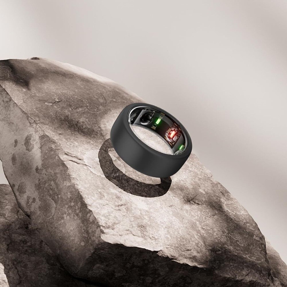 Oura Ring Gen 3 silikondeksel for størrelse 6-10, svart