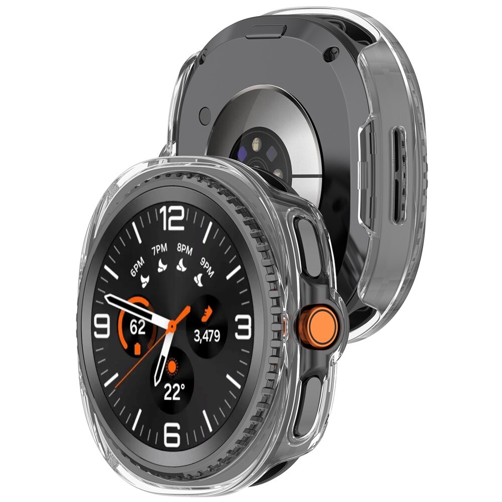 Samsung Galaxy Watch 8 Classic Hardt deksel, Gjennomsiktig