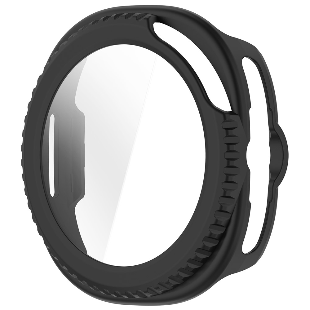Samsung Galaxy Watch 8 Classic Heldekkende deksel med skjermbeskytter, Svart