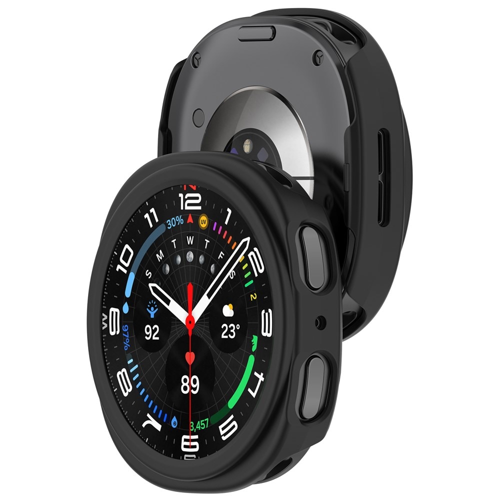 Samsung Galaxy Watch 8 44mm Hardt deksel, Svart