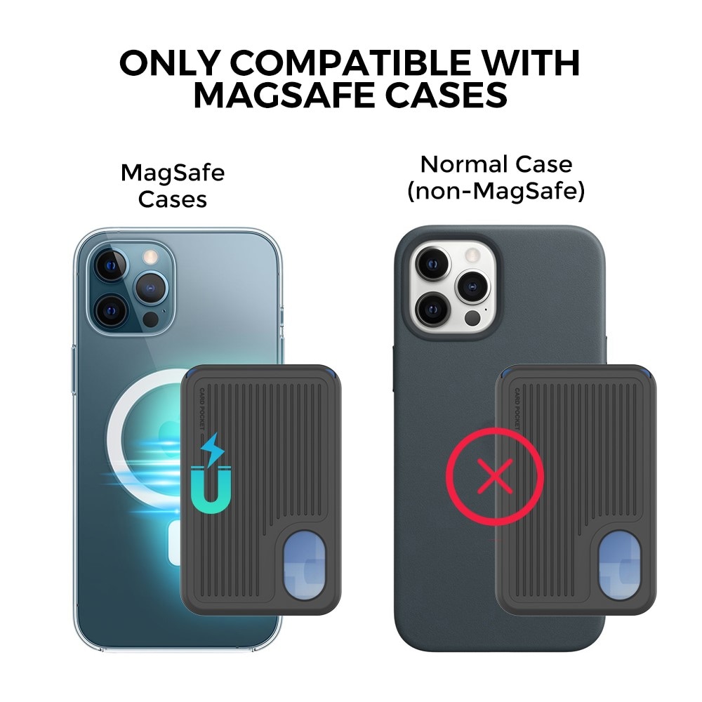 MagSafe Kortholder, svart