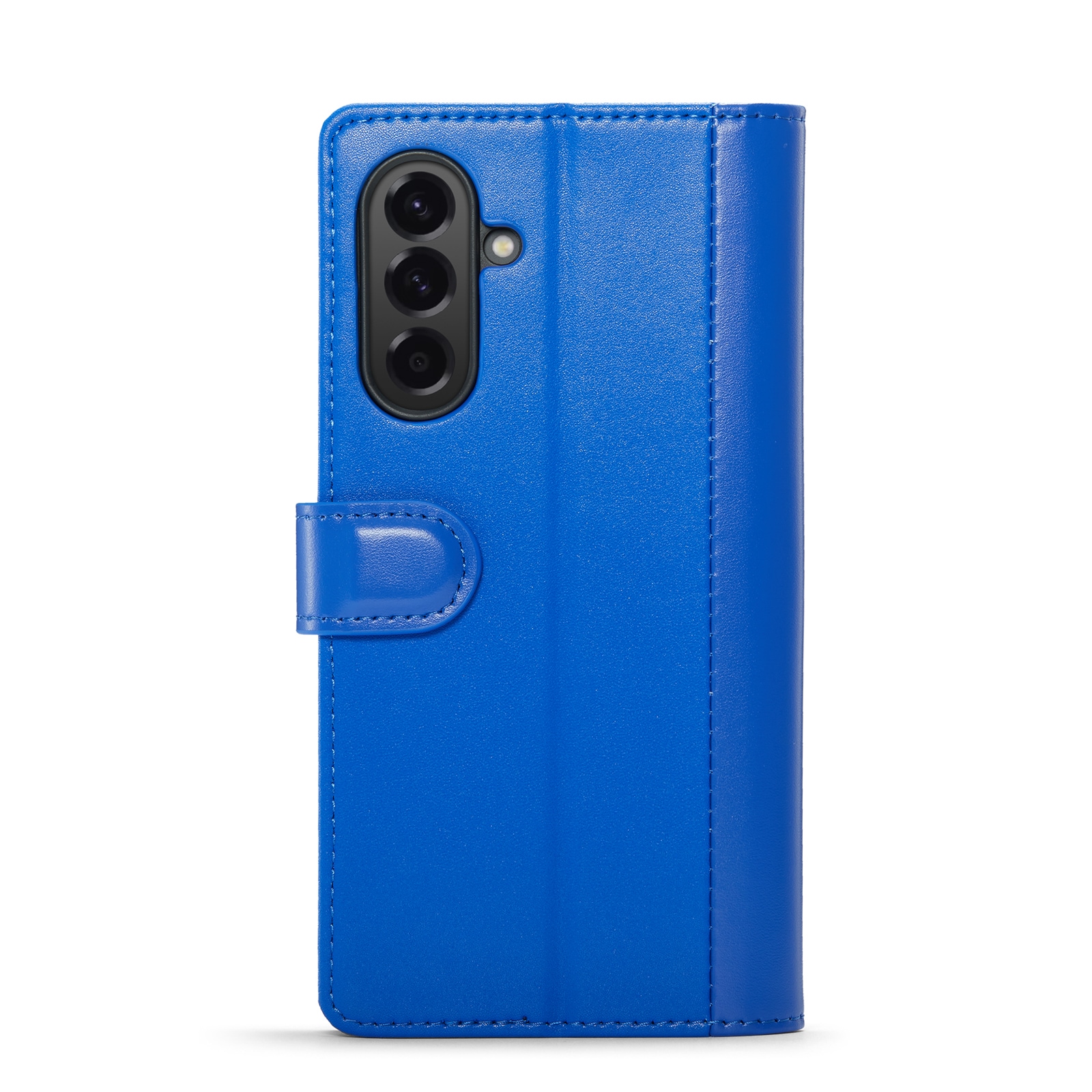 Samsung Galaxy A56 Lommeboketui i ekte skinn, Blå