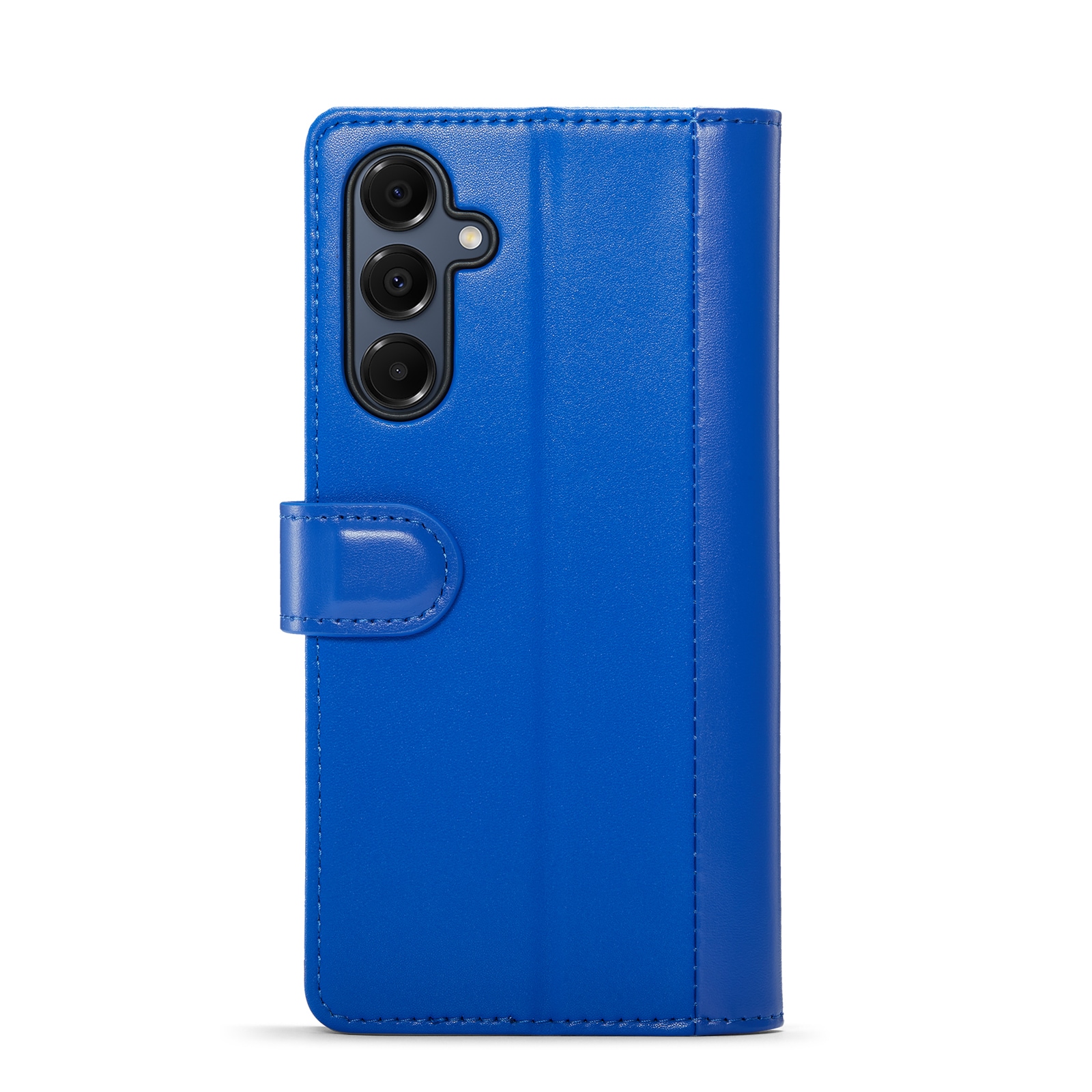 Samsung Galaxy A16 Lommeboketui i ekte skinn, Blå
