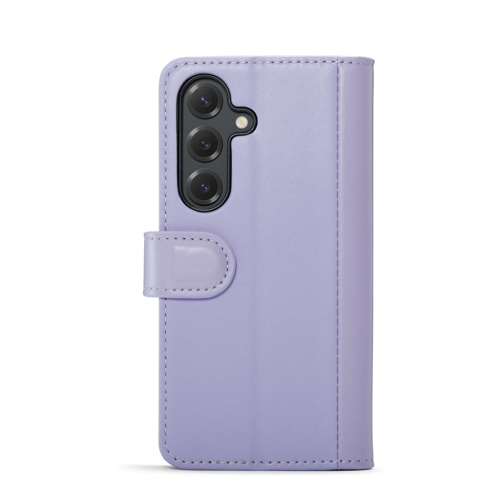 Samsung Galaxy S25 Lommeboketui i ekte skinn, Lilla
