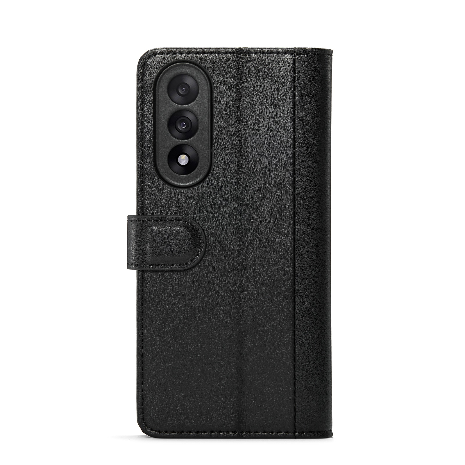  OnePlus Nord 5 Lommeboketui i ekte skinn, Svart