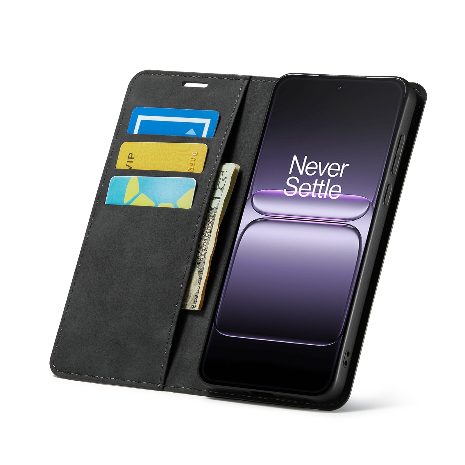  OnePlus Nord 5 Slankt etui med kortlomme, Svart