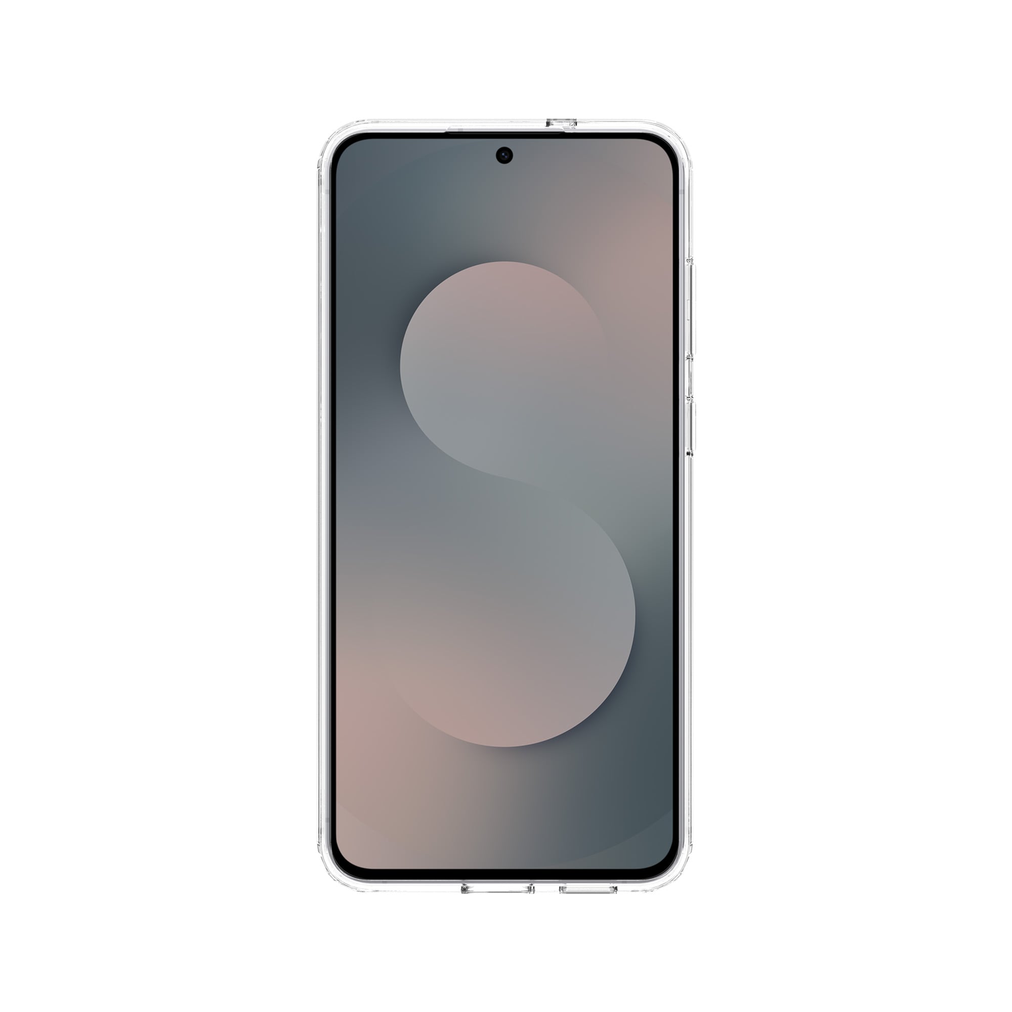 Samsung Galaxy S25 FE Crystal Hybrid-deksel, Gjennomsiktig