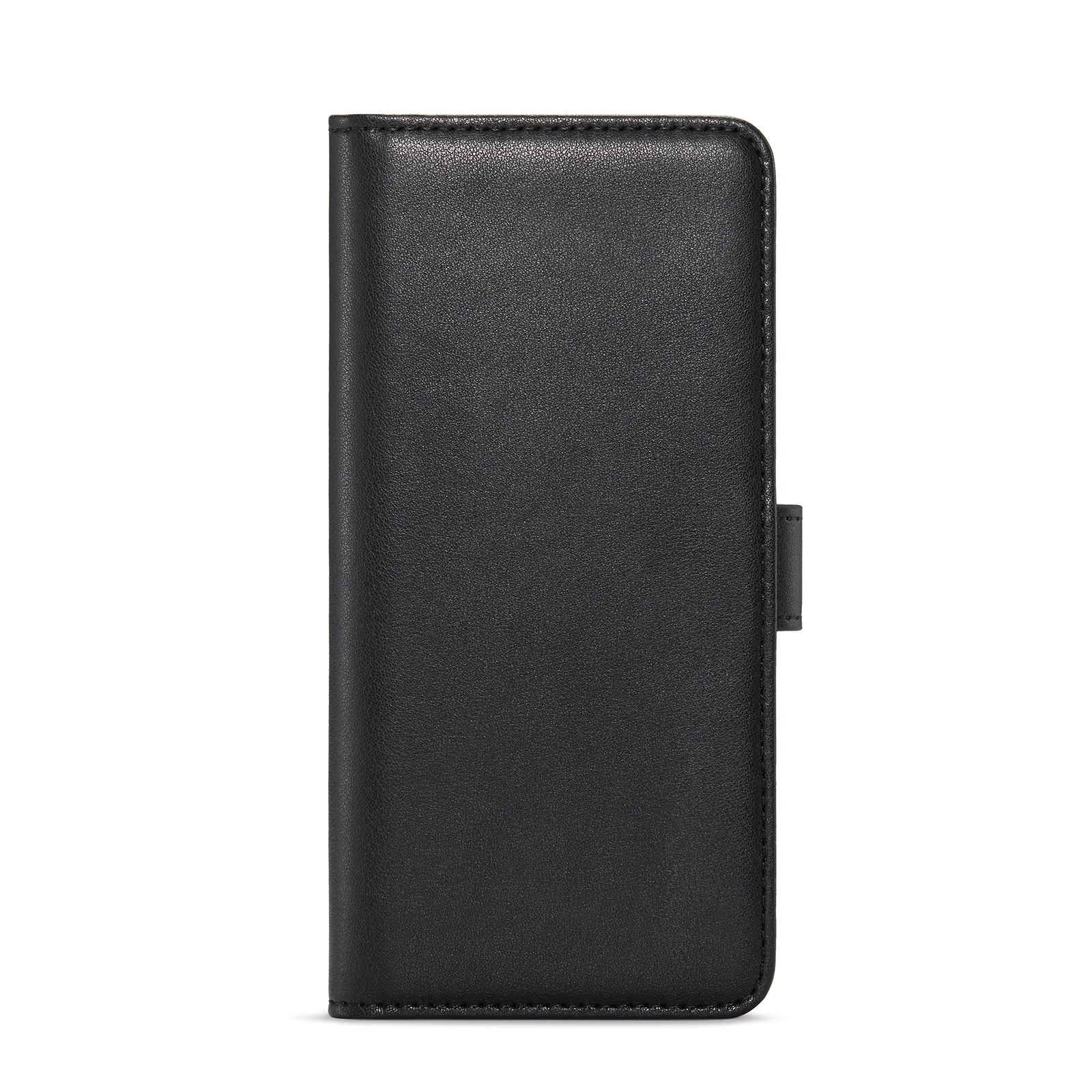 Samsung Galaxy S25 FE Lommeboketui i ekte skinn, Svart