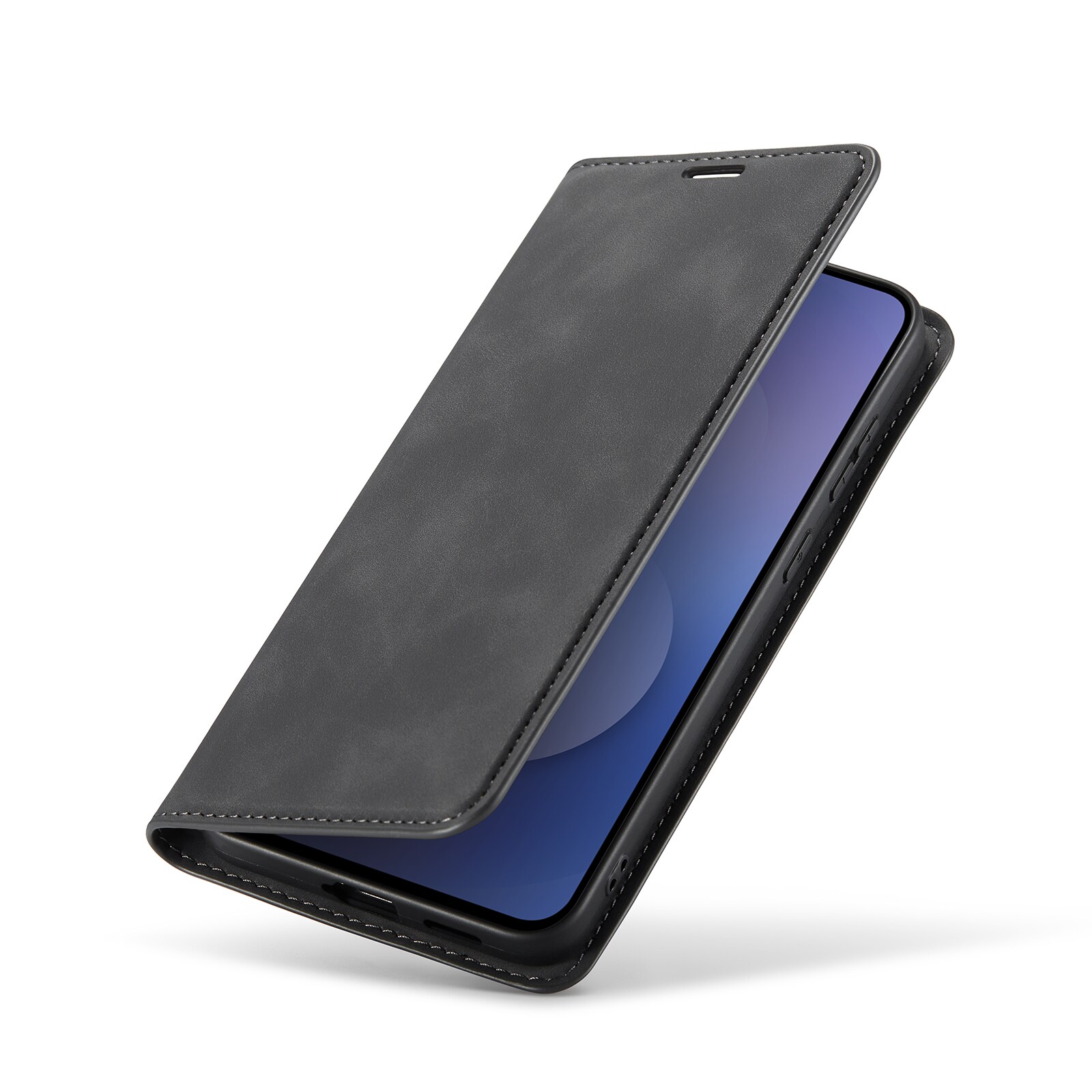 Samsung Galaxy S25 FE Slankt etui med kortlomme, Svart