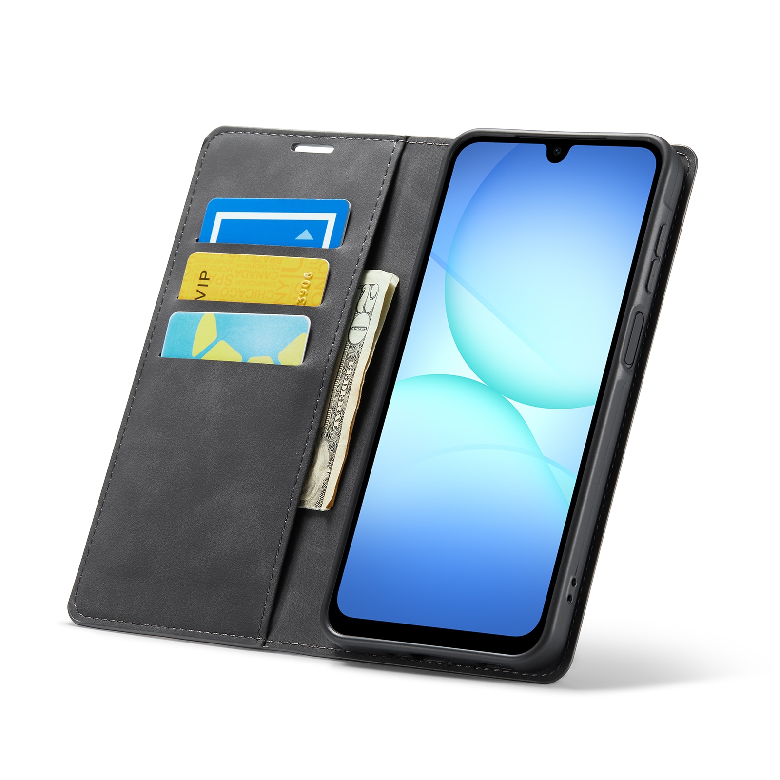  OnePlus 15 Slankt etui med kortlomme, Svart