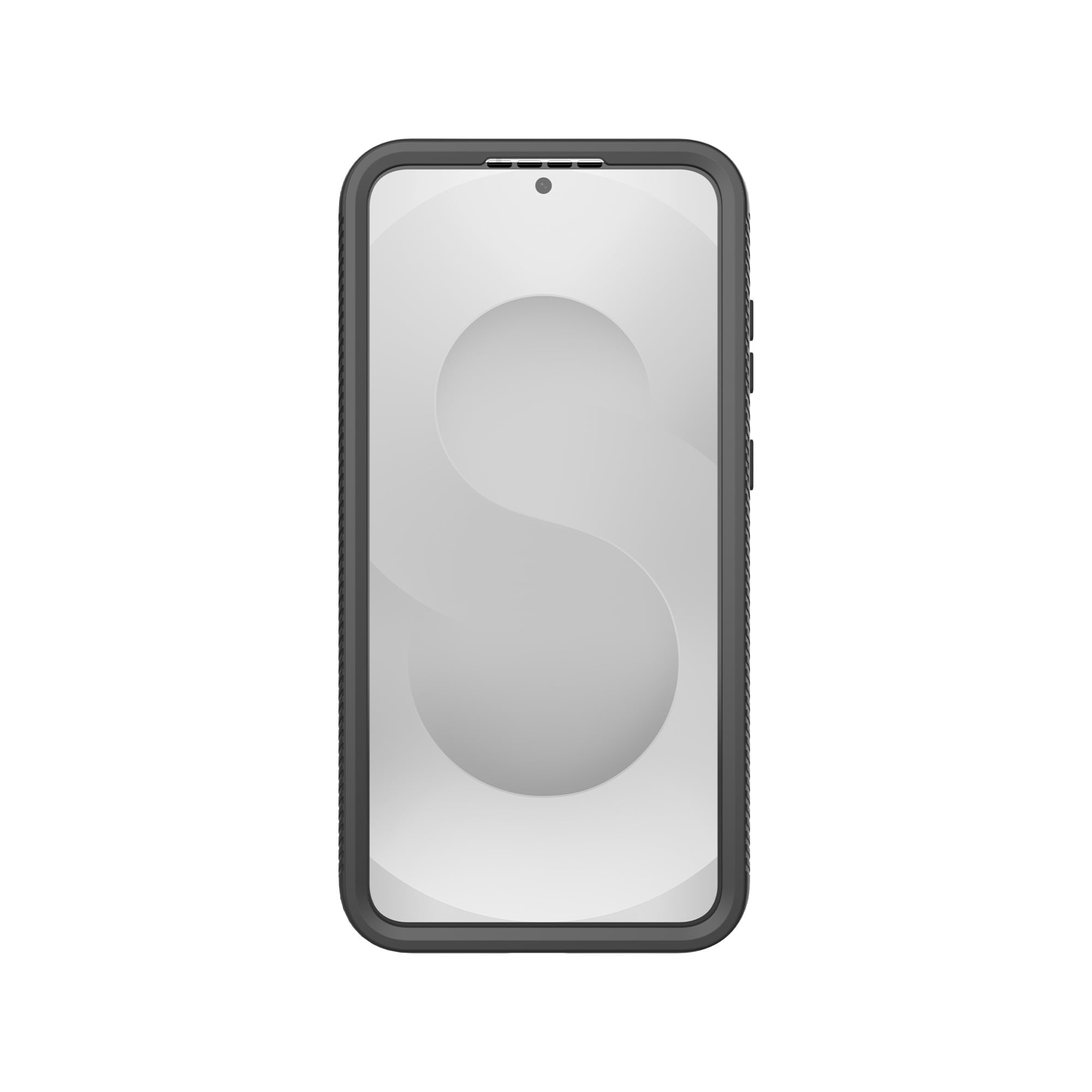 Samsung Galaxy S25 FE Deksel Full Protection, Svart/gjennomsiktig