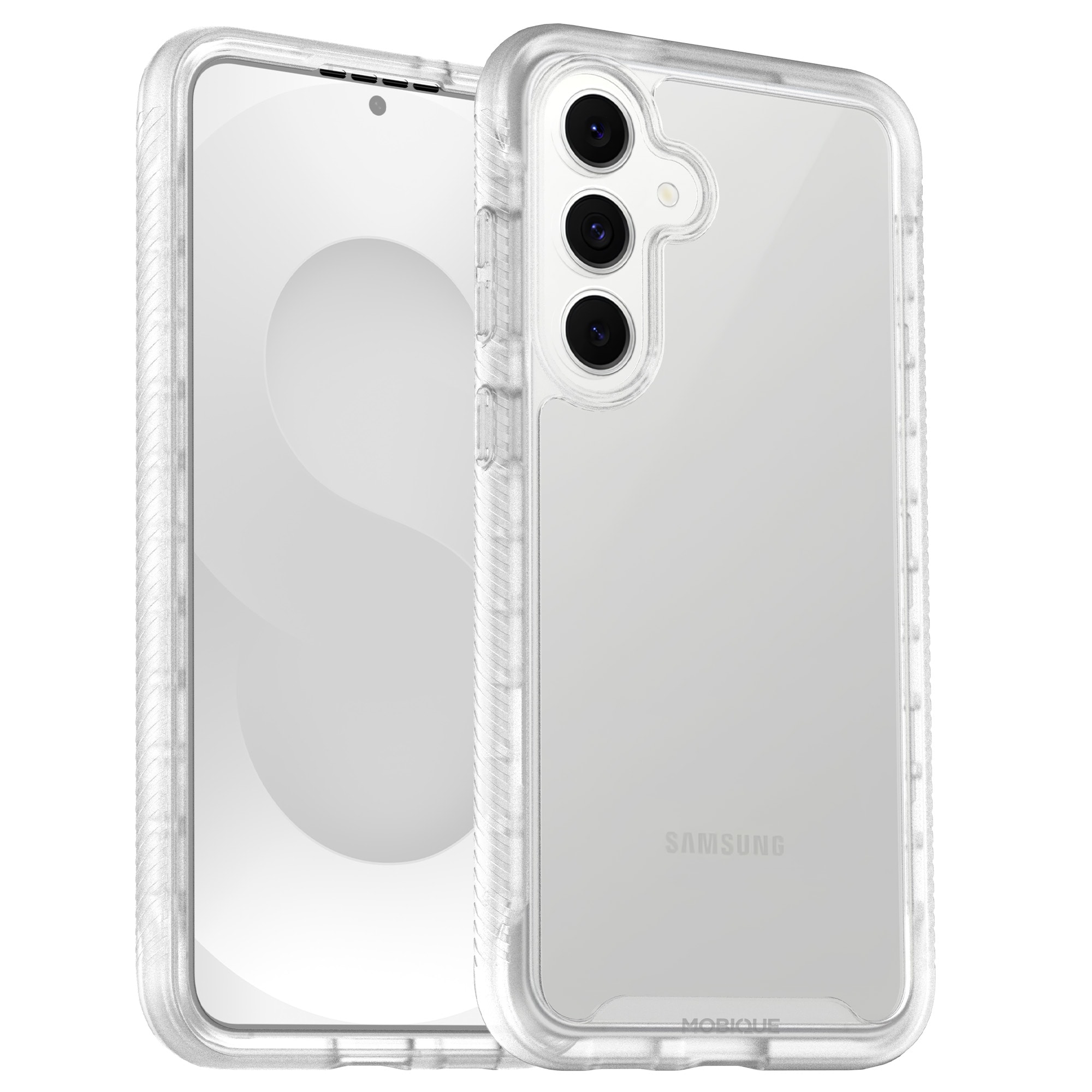 Samsung Galaxy S25 FE Deksel Full Protection, Gjennomsiktig