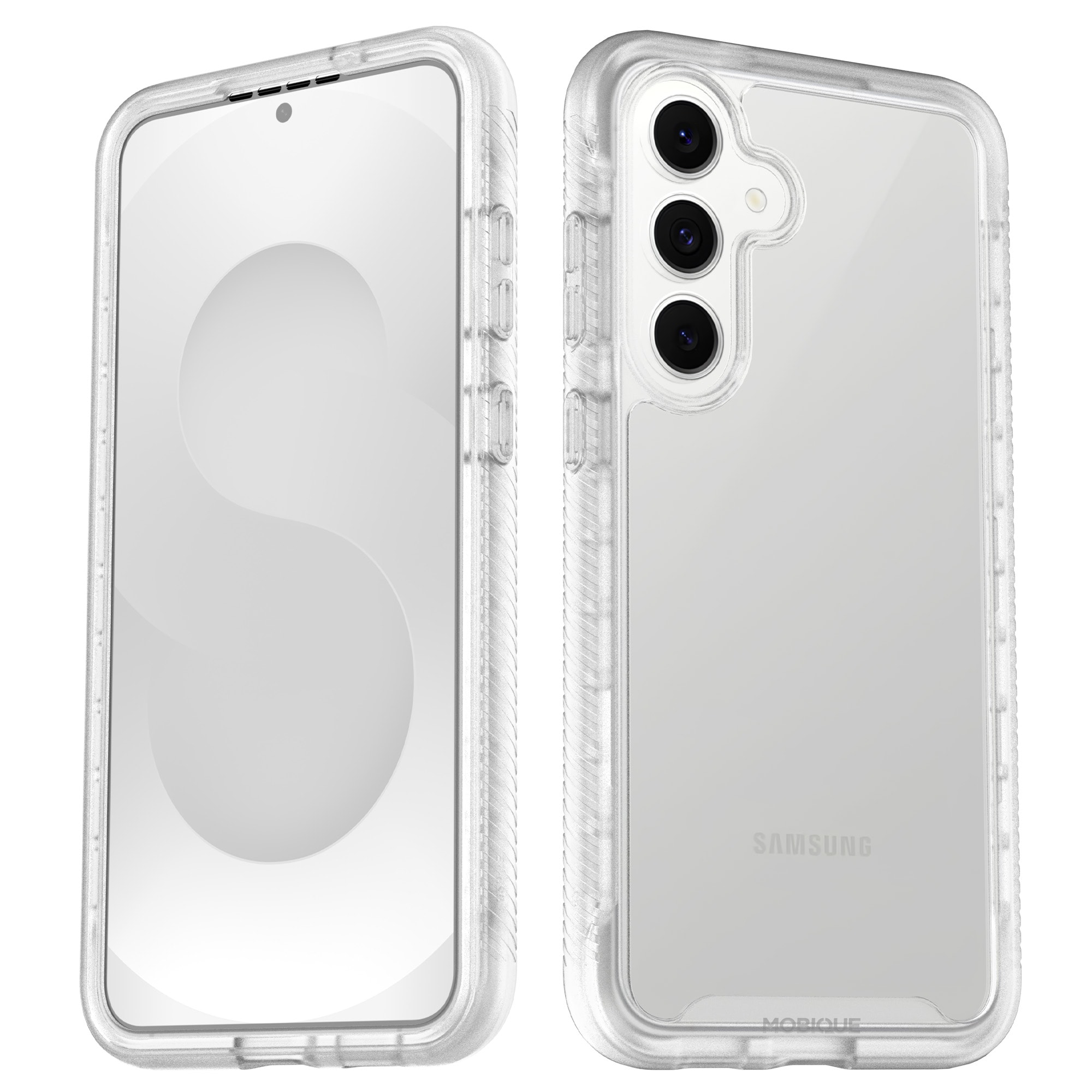 Samsung Galaxy S25 FE Deksel Full Protection, Gjennomsiktig