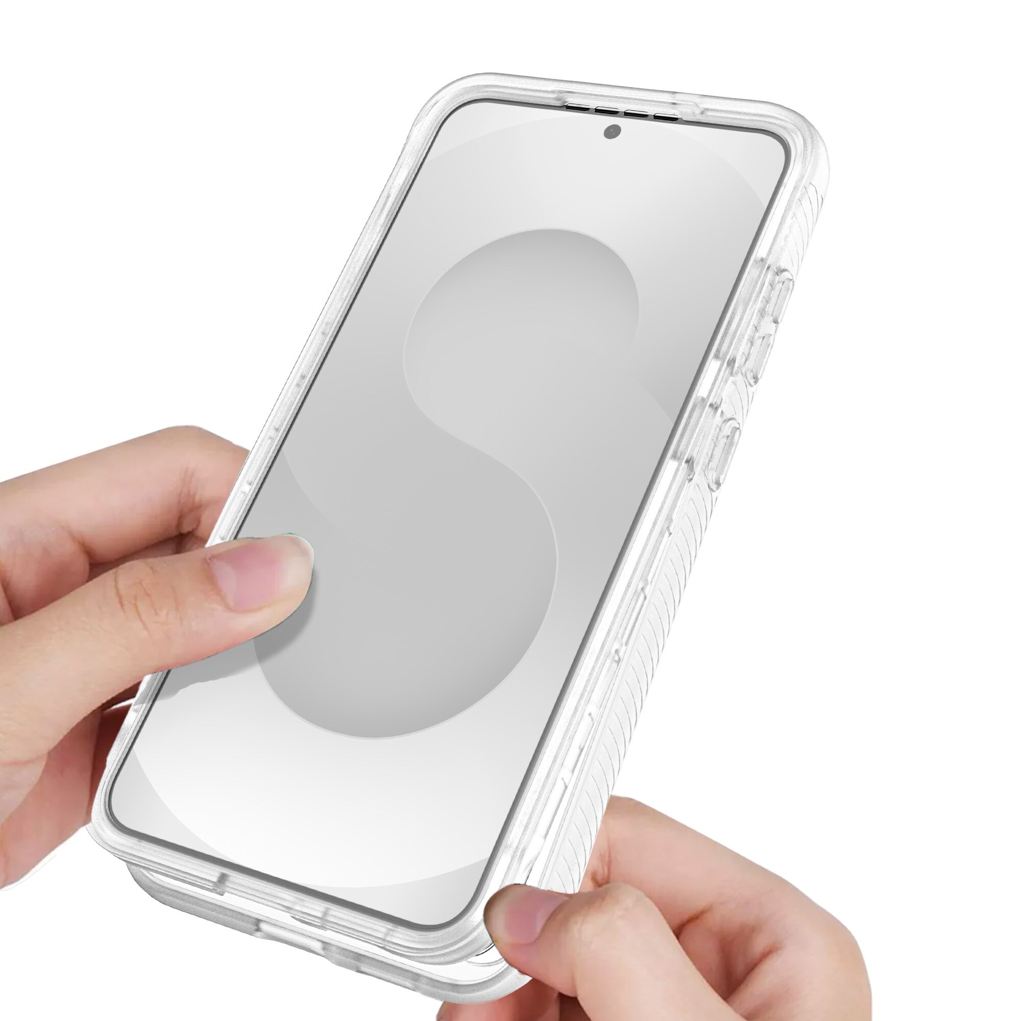 Samsung Galaxy S25 FE Deksel Full Protection, Gjennomsiktig