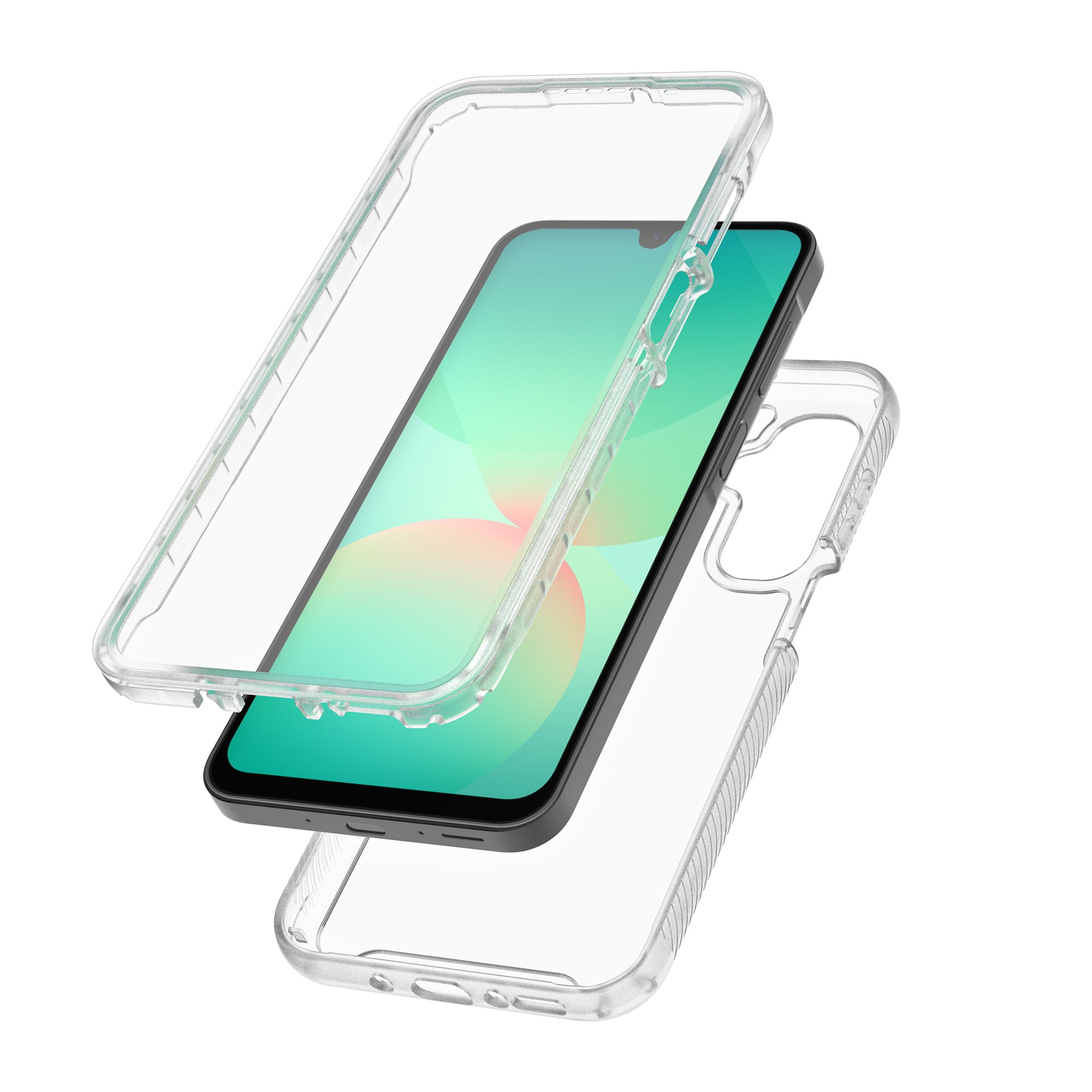 Samsung Galaxy A17 Deksel Full Protection, Gjennomsiktig