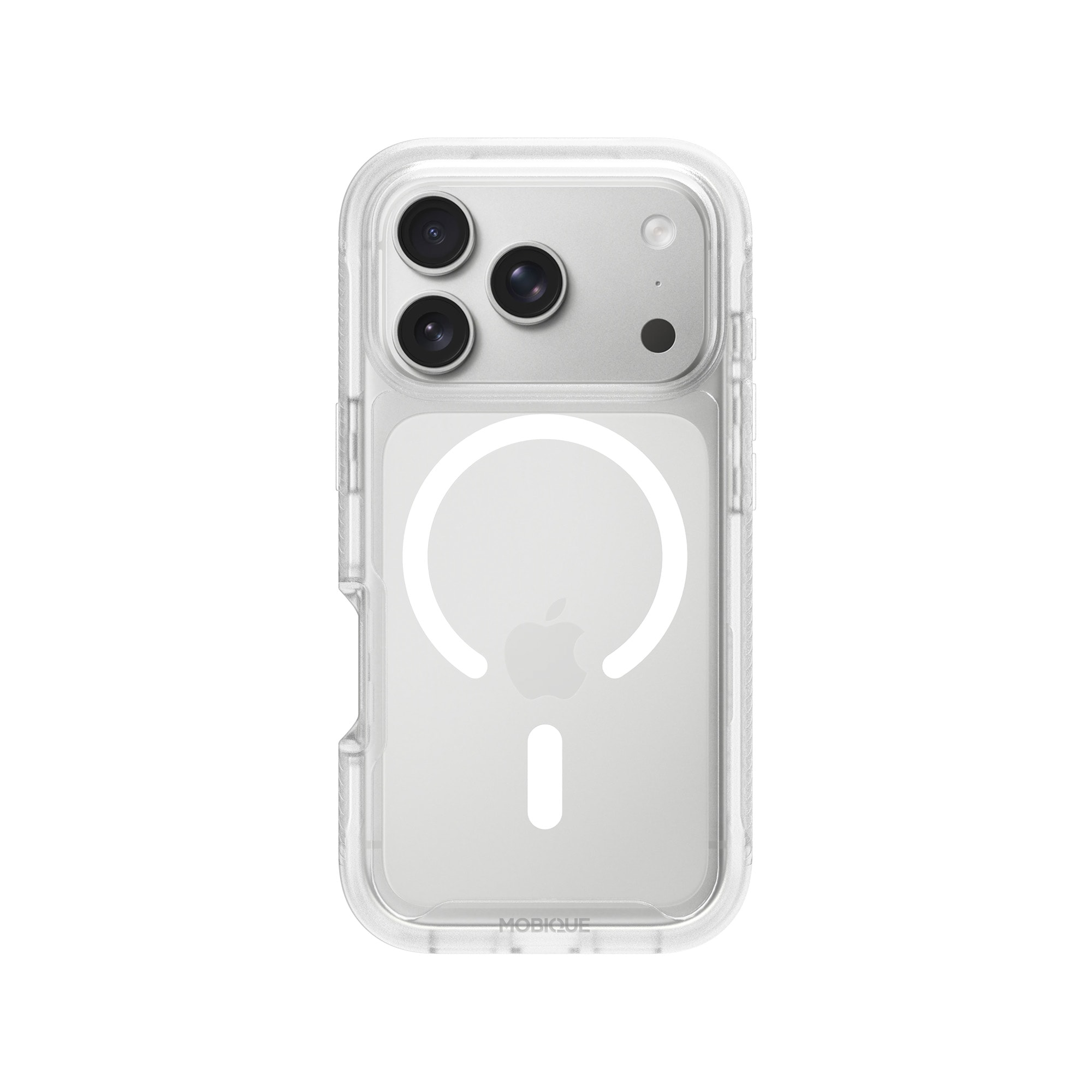 iPhone 17 Pro Deksel Magnetisk Full Protection, Gjennomsiktig