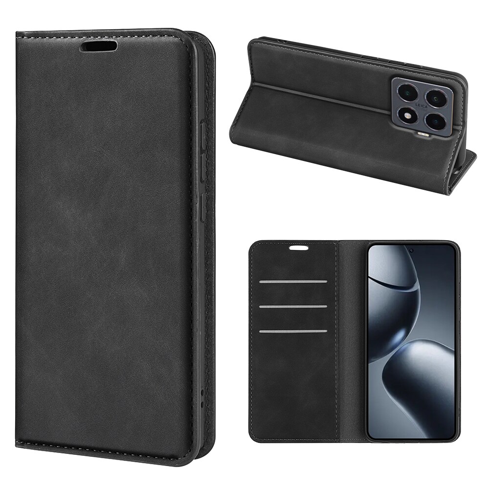 Xiaomi 15T Pro Slankt etui med kortlomme, Svart