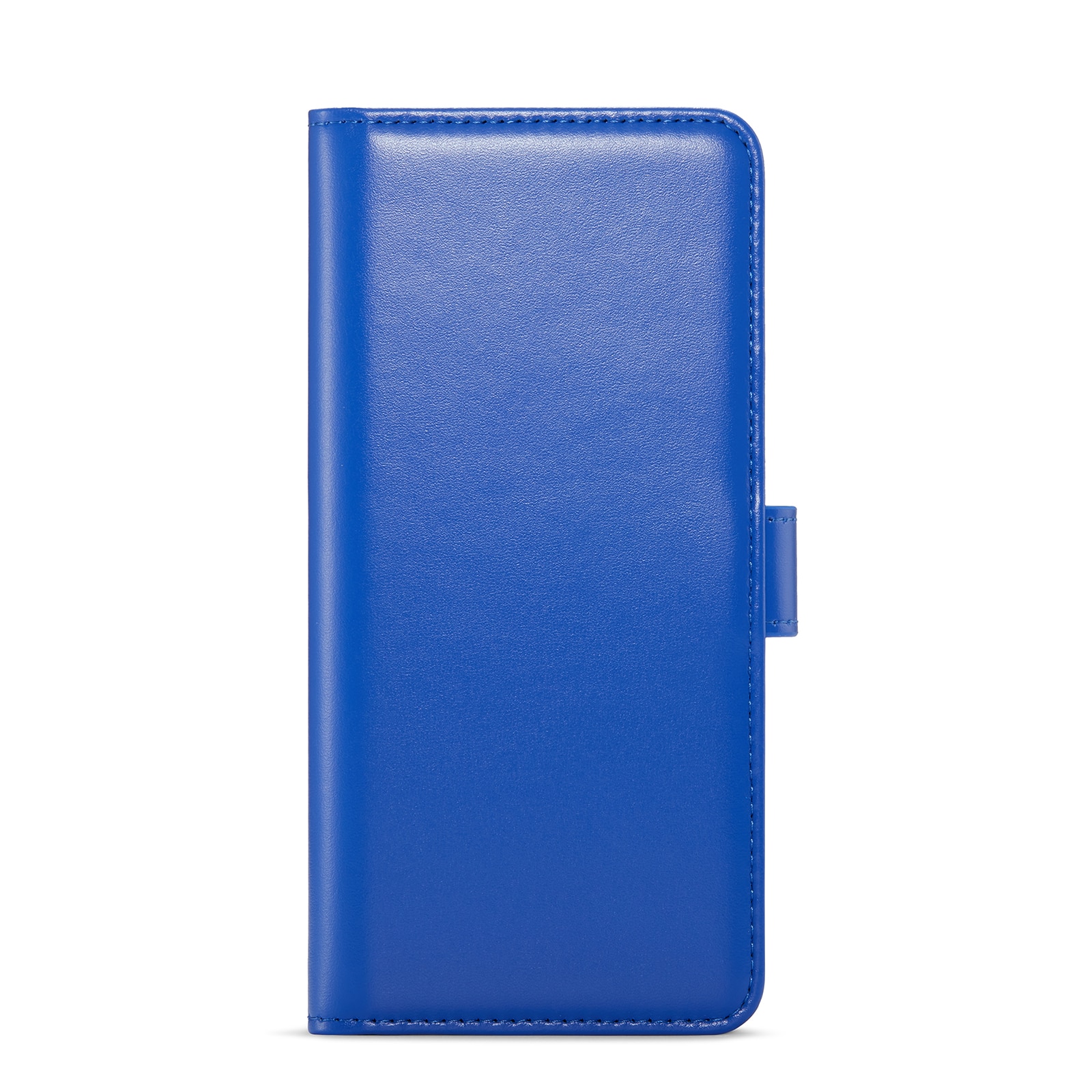 Samsung Galaxy S25 FE Lommeboketui i ekte skinn, Blå