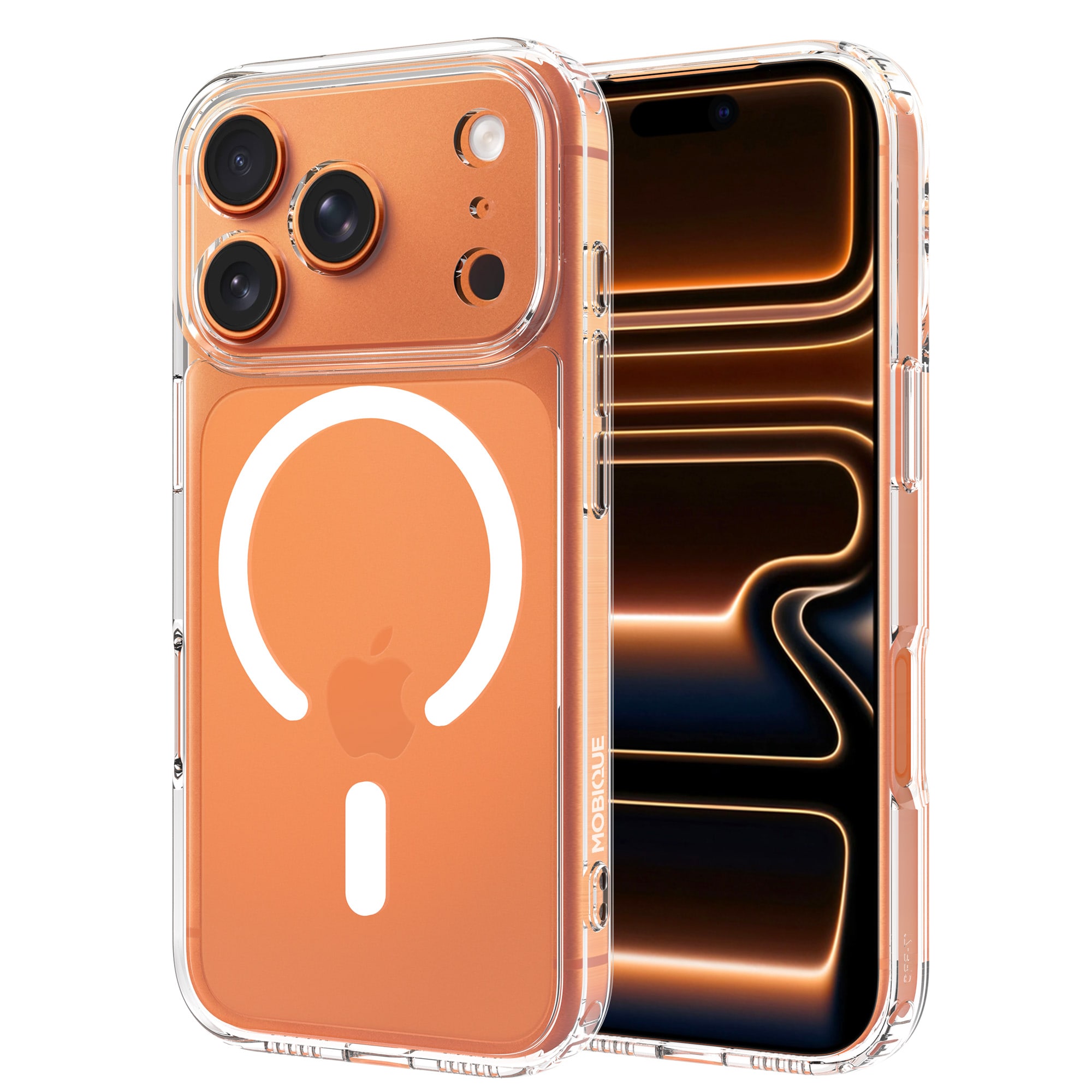 iPhone 17 Pro Max MagSafe Hybrid-deksel, Gjennomsiktig