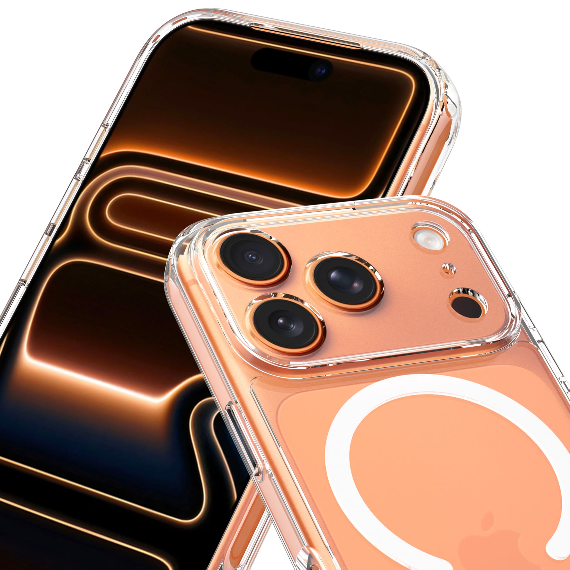 iPhone 17 Pro Max MagSafe Hybrid-deksel, Gjennomsiktig