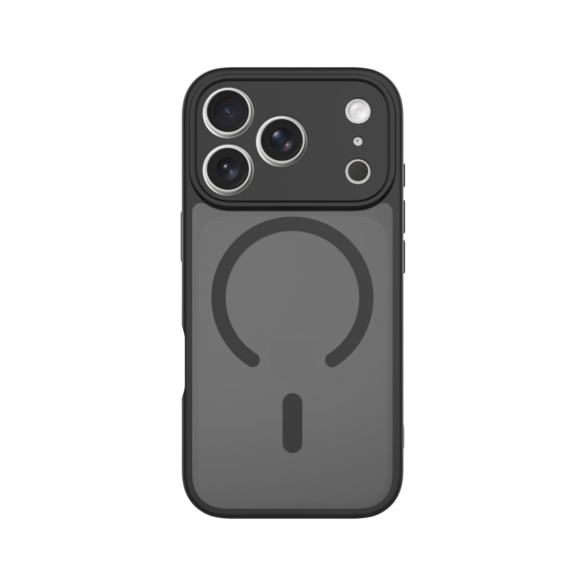 iPhone 17 Pro Max Hybrid-deksel Magnetisk,  Frosted Black