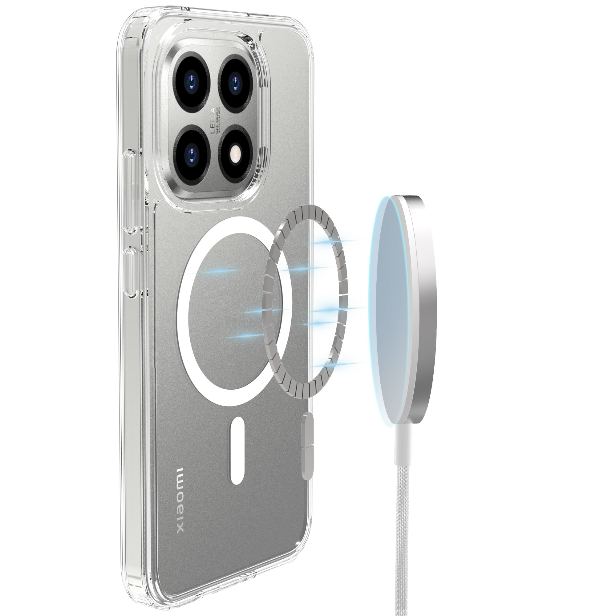 Xiaomi 15T MagSafe Hybrid-deksel, Gjennomsiktig