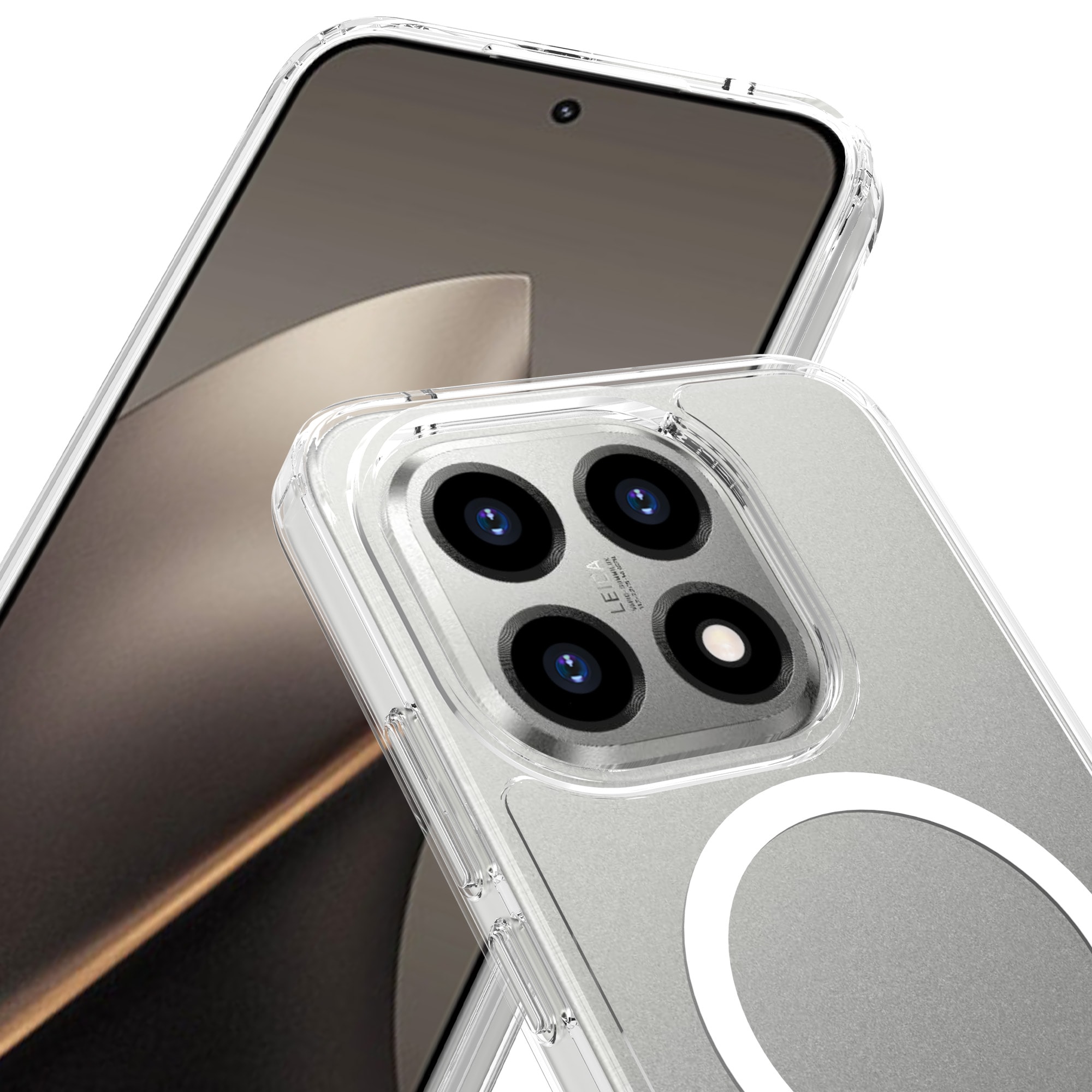 Xiaomi 15T MagSafe Hybrid-deksel, Gjennomsiktig