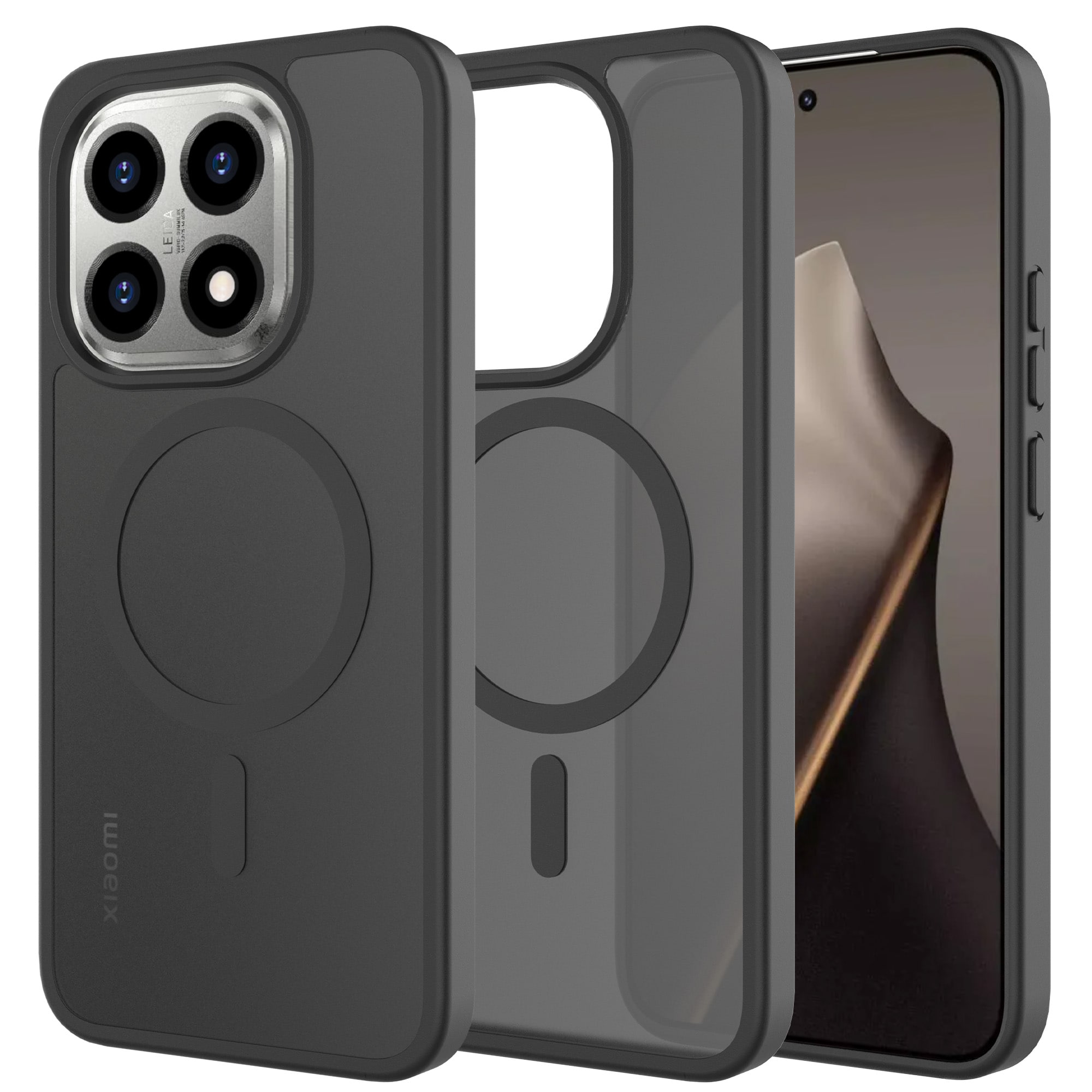 Xiaomi 15T Hybrid-deksel Magnetisk, Frosted Black