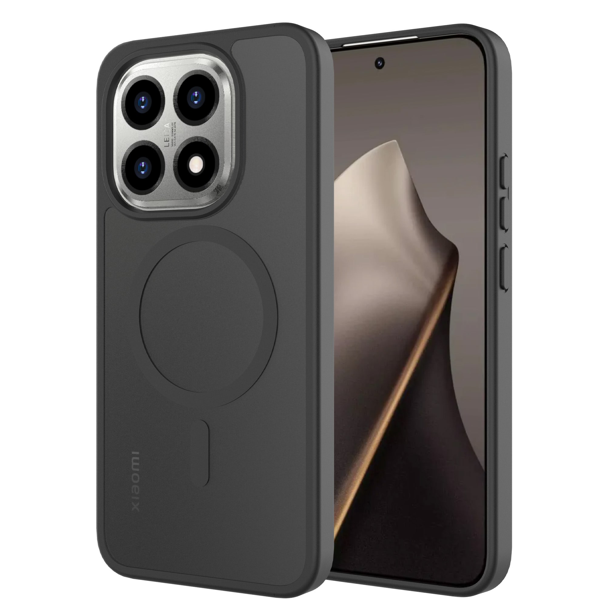 Xiaomi 15T Hybrid-deksel Magnetisk, Frosted Black