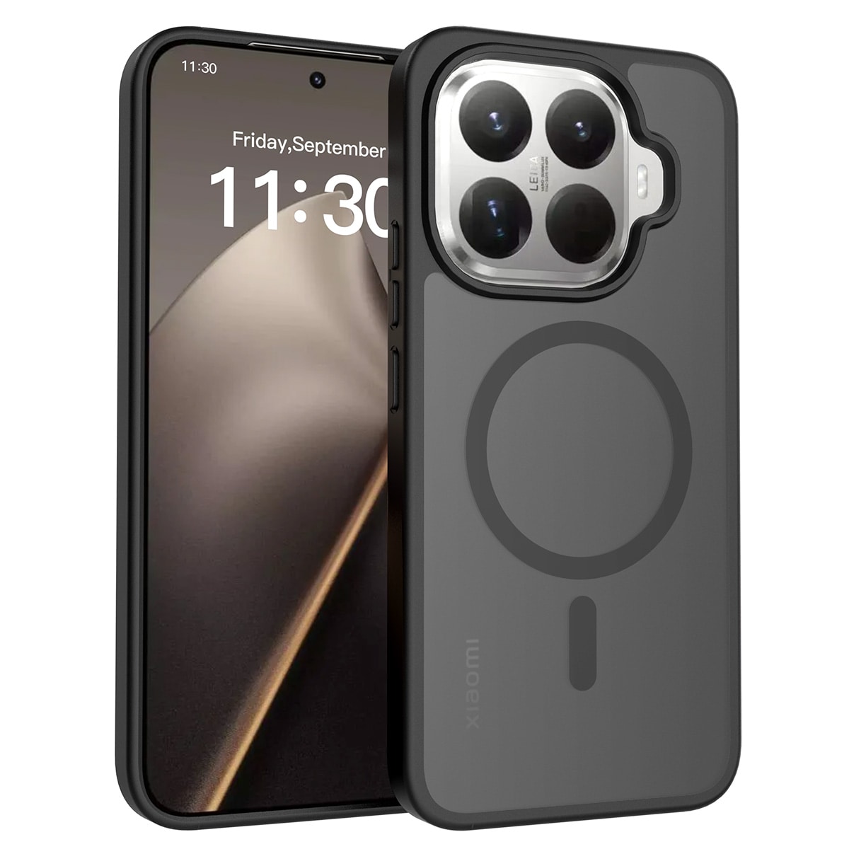 Xiaomi 15T Pro Hybrid-deksel Magnetisk, Frosted Black