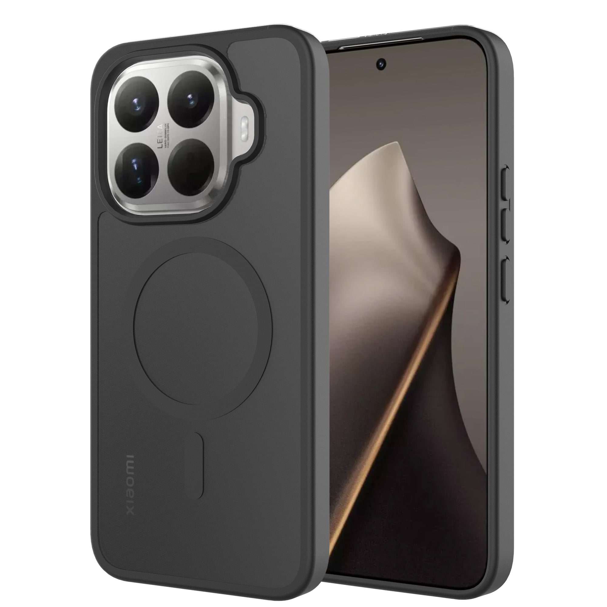 Xiaomi 15T Pro Hybrid-deksel Magnetisk, Frosted Black