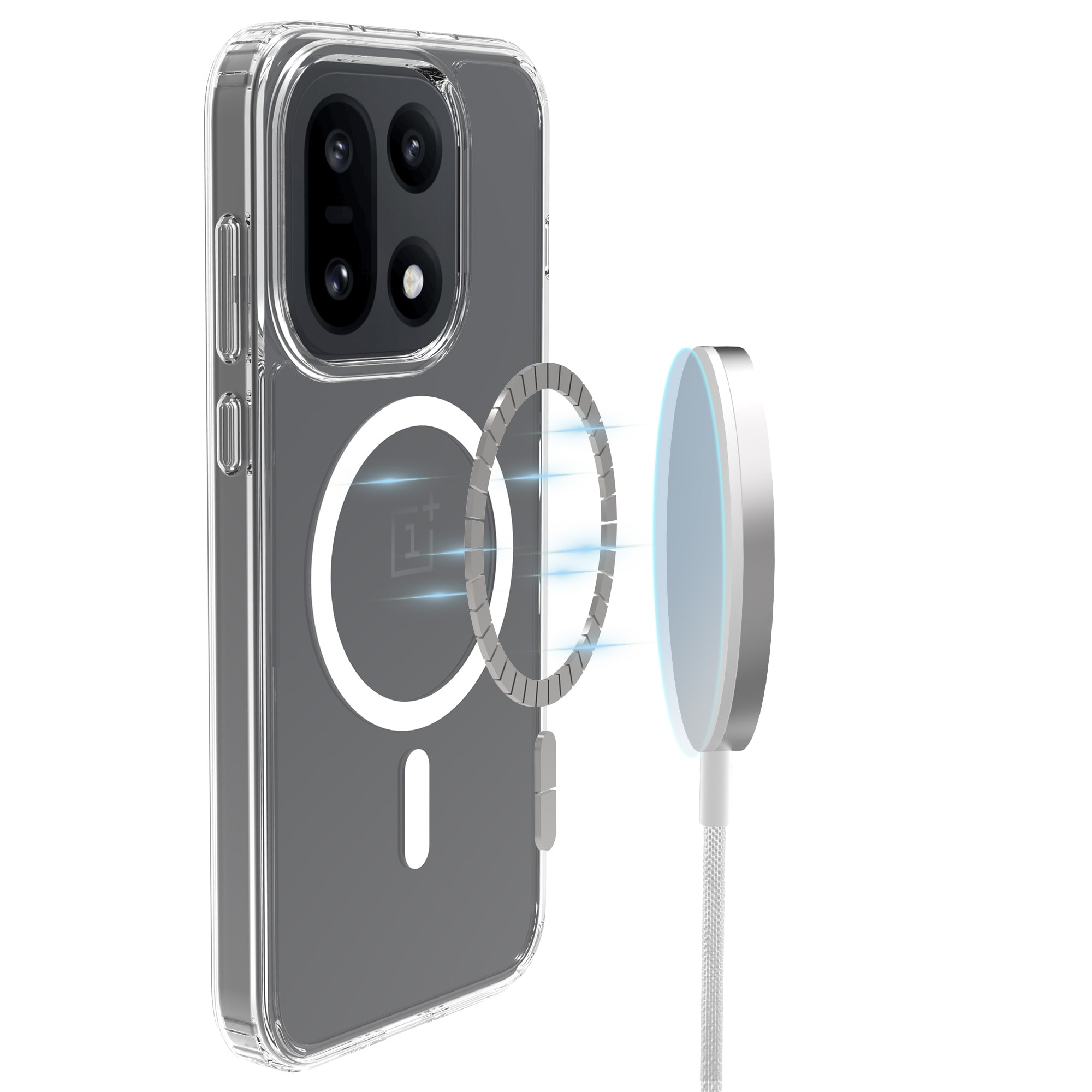  OnePlus 15 MagSafe Hybrid-deksel, Gjennomsiktig